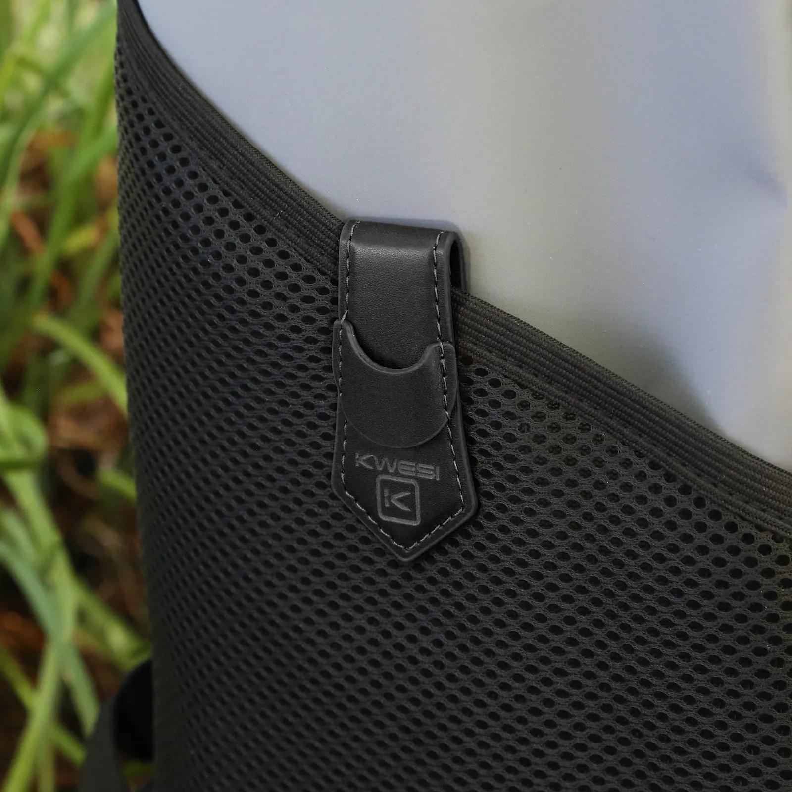 Sunglasses Holder Magnetic Clip Recycled PU Leather - product view 7