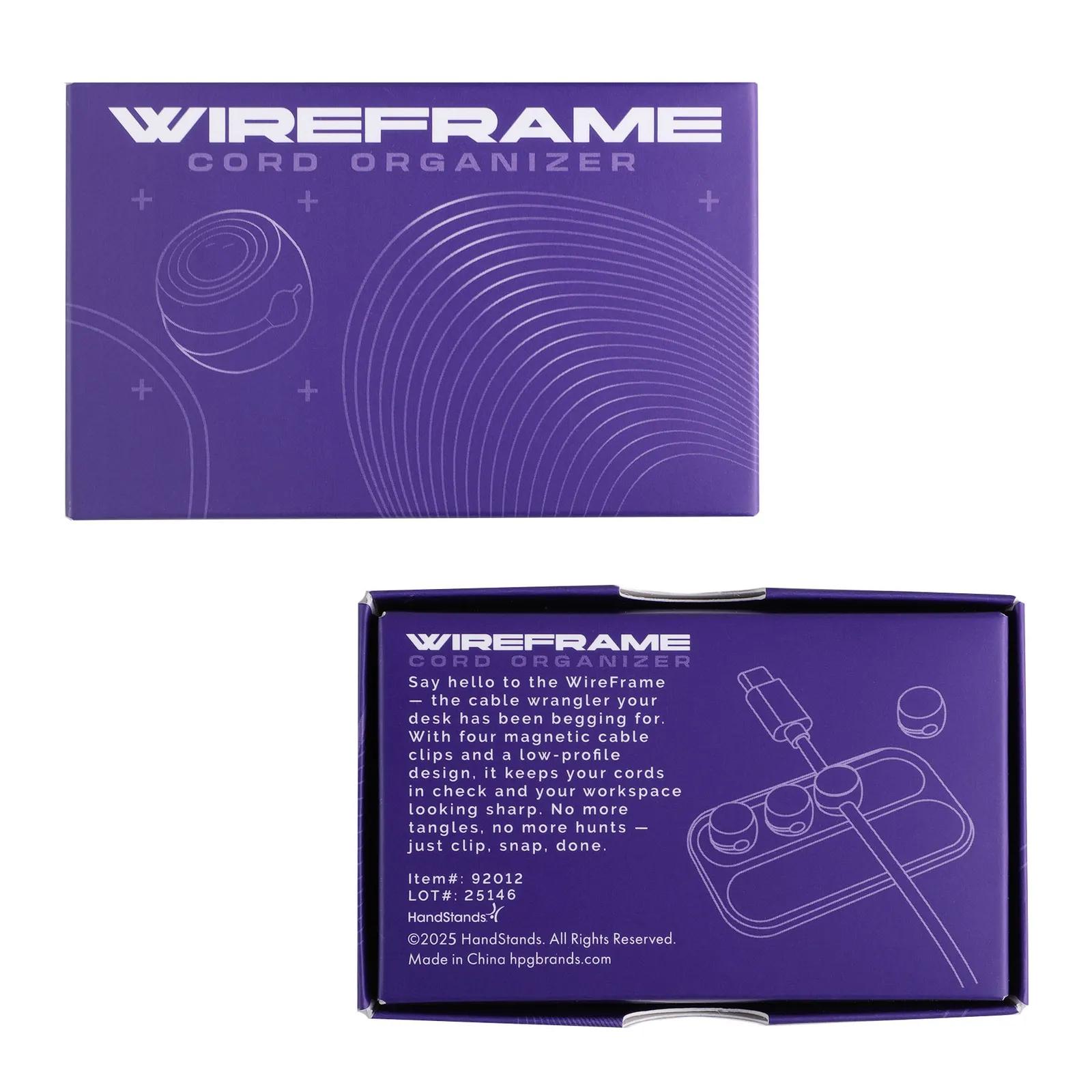 Cable Organizer Desktop Magnetic Wire Frame System - product view 5