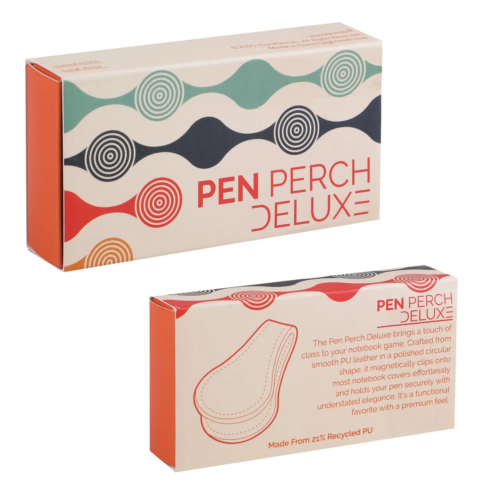 Pen Holder Magnetic Notebook Deluxe PU Leather - product view 5