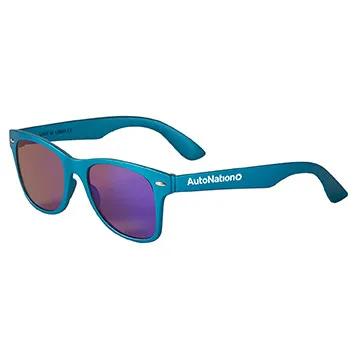 Sunglasses Metallic Matte Frame UV Protection - 5 3/4 in