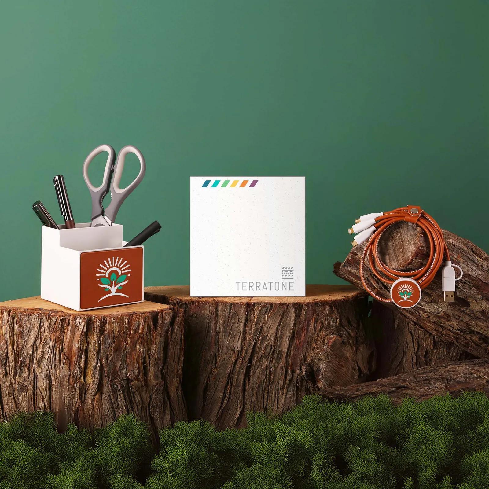 Desk Organizer & Charging Cable Kit with Storage