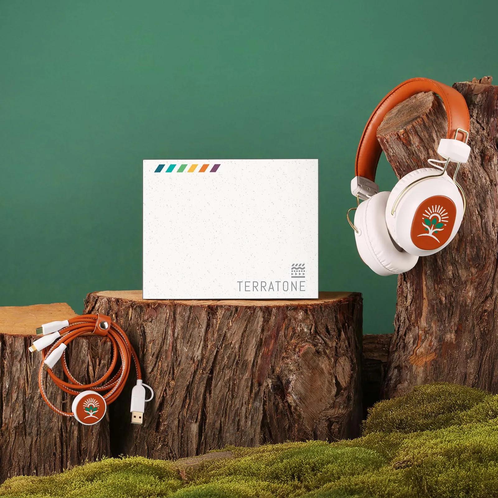 Over-Ear Headphones & Charging Cable Kit - 16 Hour Battery