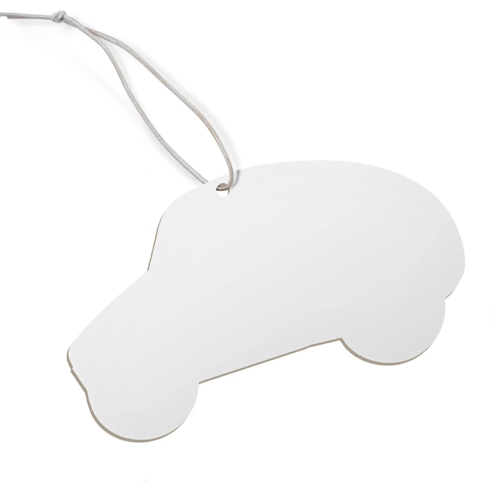 Paper Air Freshener Car Shape Double-Sided Print - blank view 2