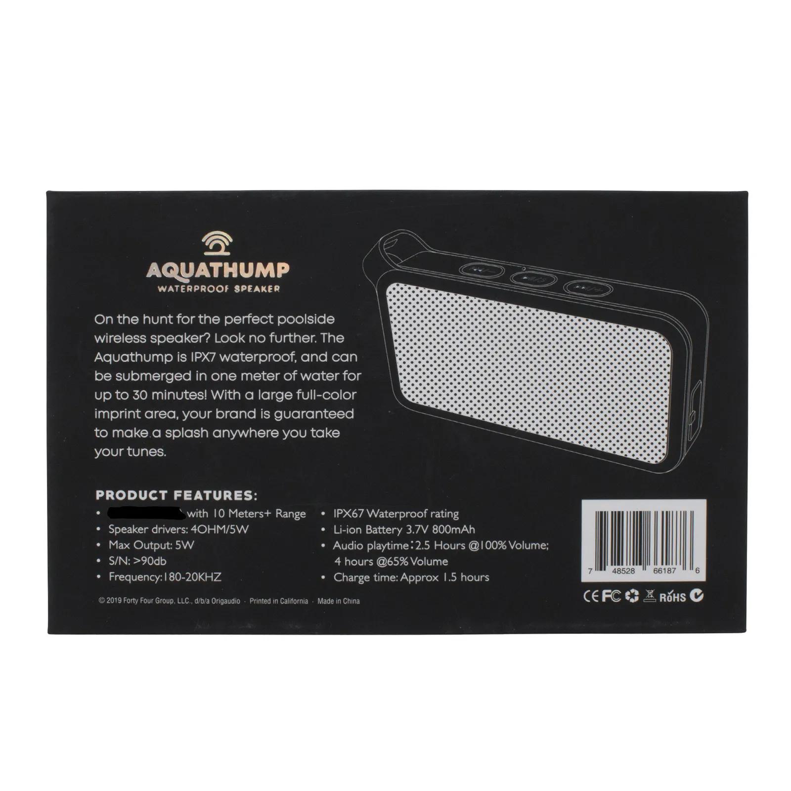 Waterproof Wireless Speaker Recycled ABS - 5 1/8 in - product view 7