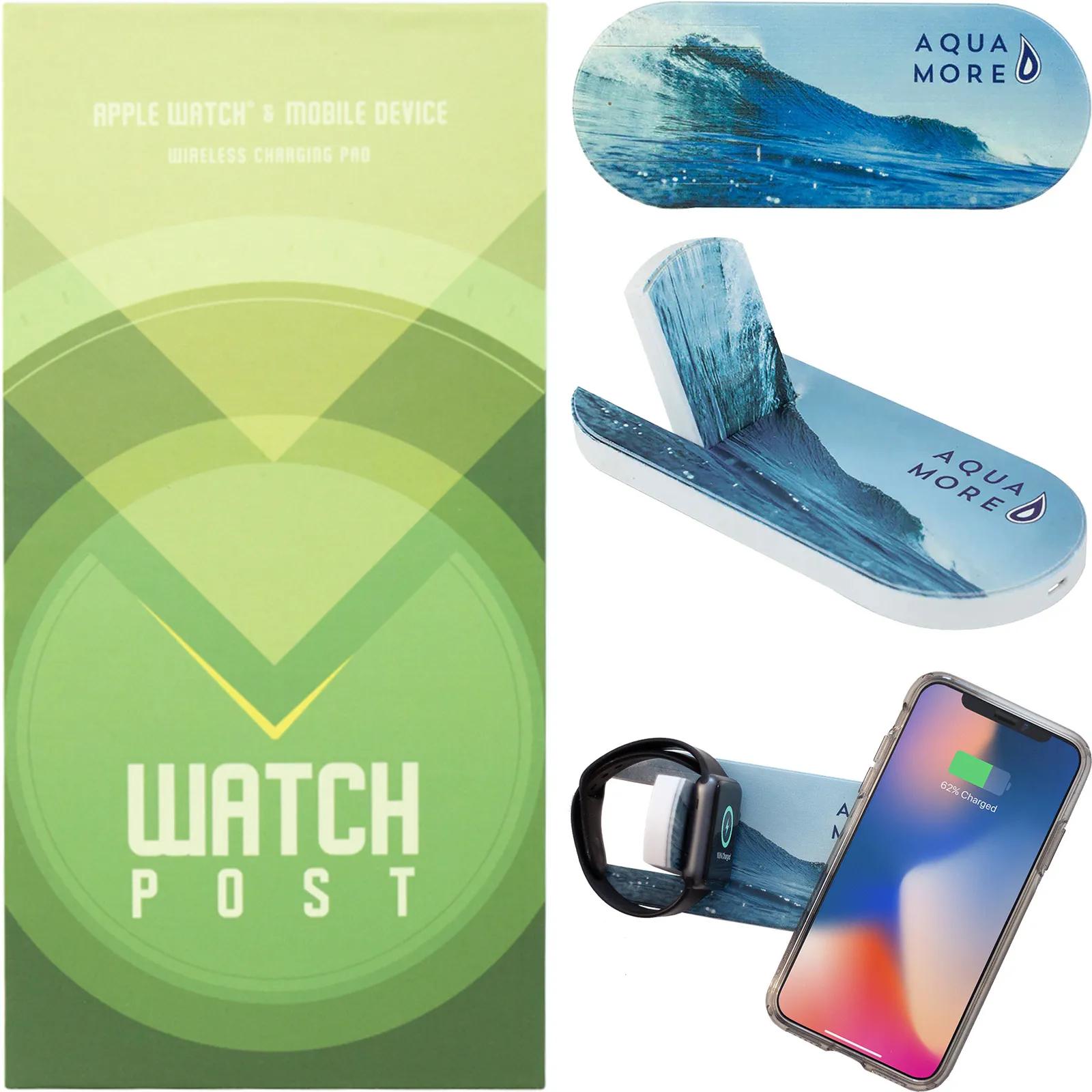 Wireless Charging Pad Apple Watch Phone - 6 in