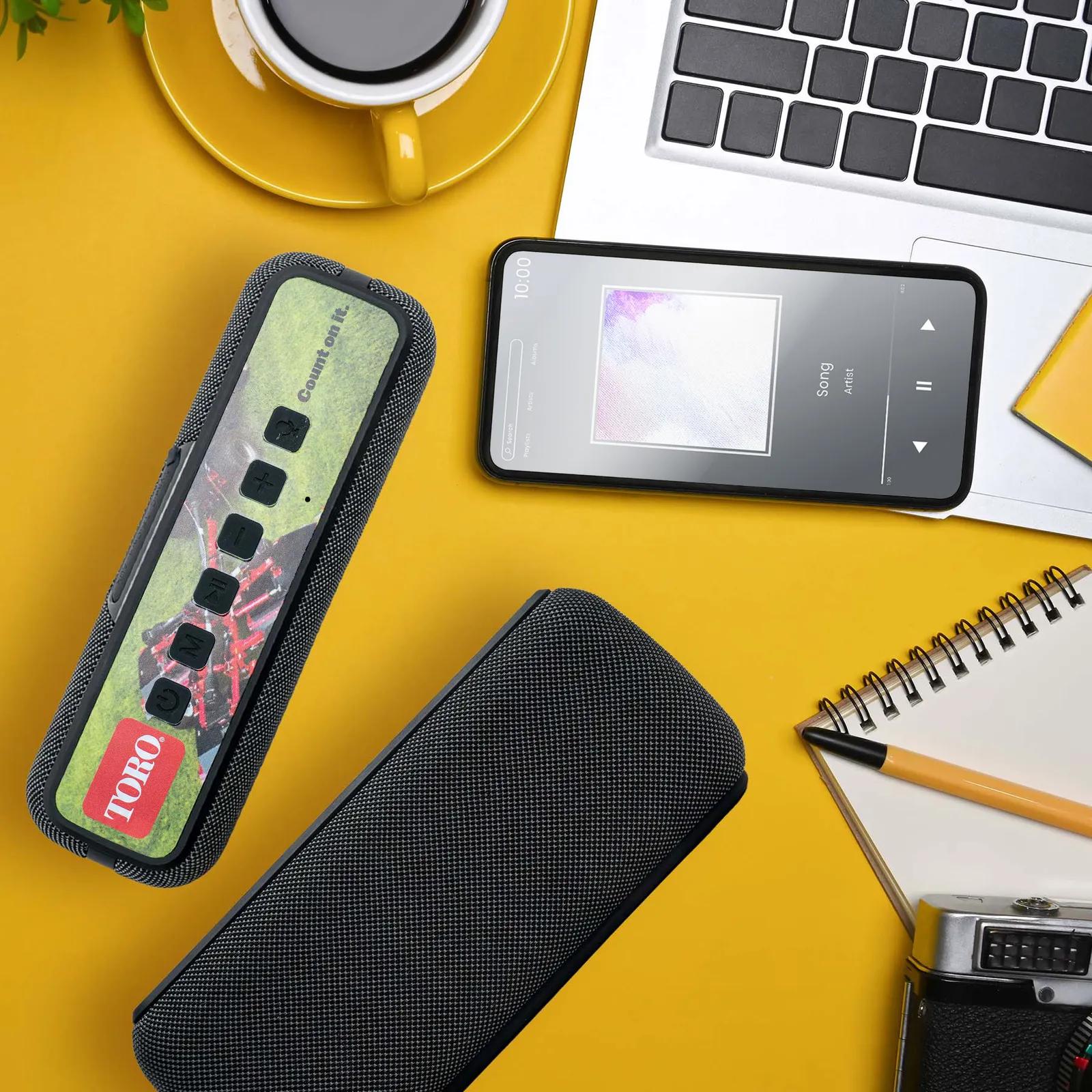 Wireless Speaker Dual 30 Watt Rubber - 8.75 in - product view 3