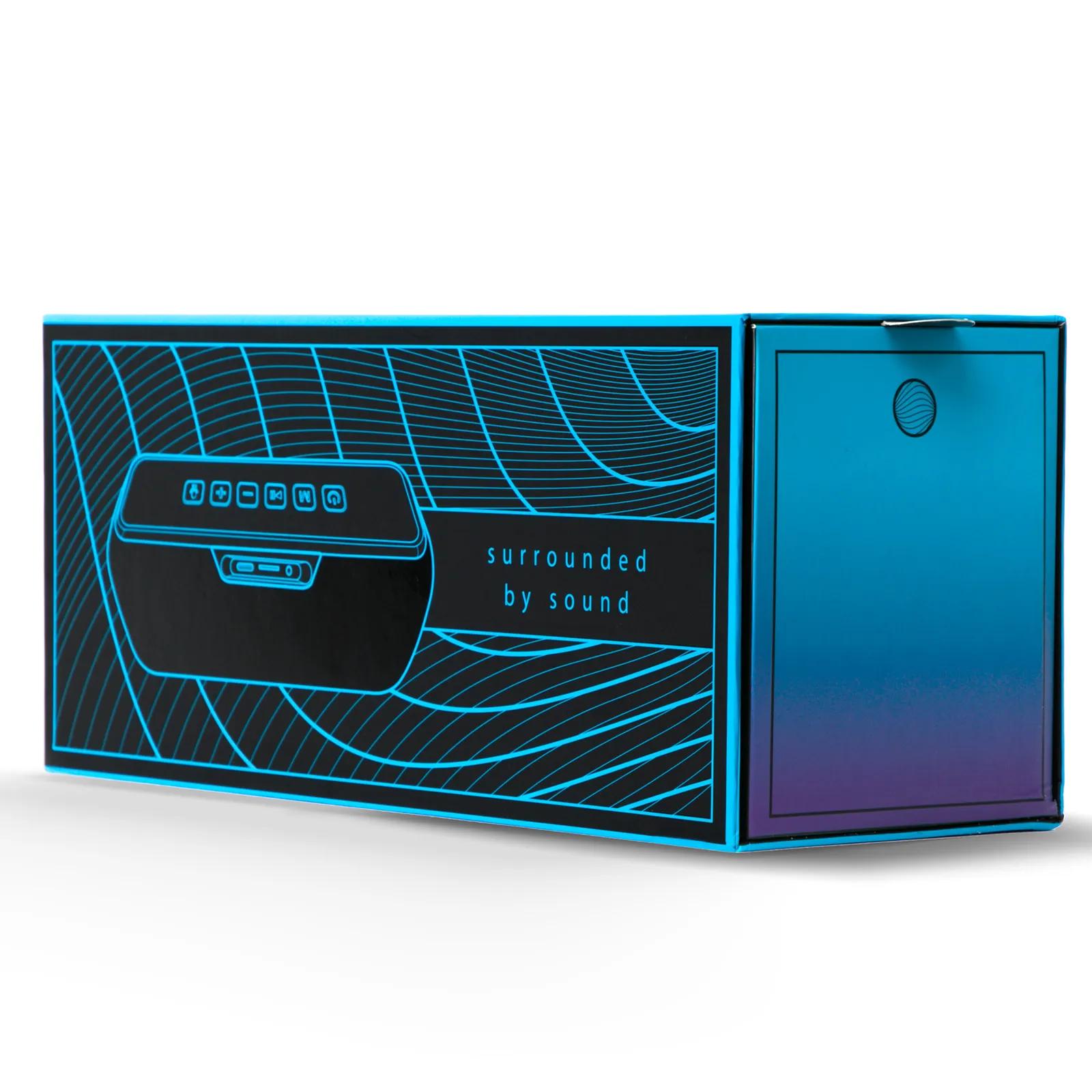 Wireless Speaker Dual 30 Watt Rubber - 8.75 in - product view 8