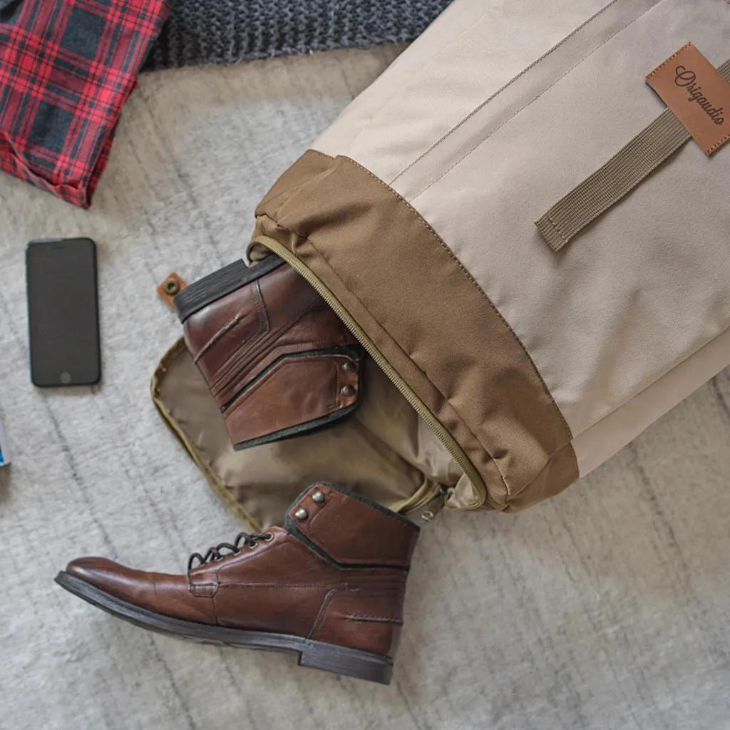 Roll Top Backpack Water Resistant 25 Liter Capacity - product view 4