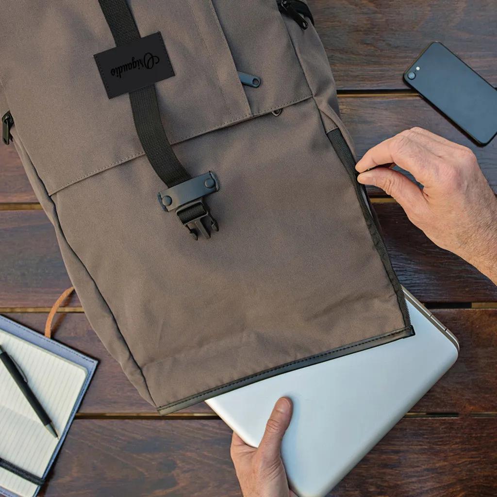 Roll Top Backpack Water Resistant 25 Liter Capacity - product view 8