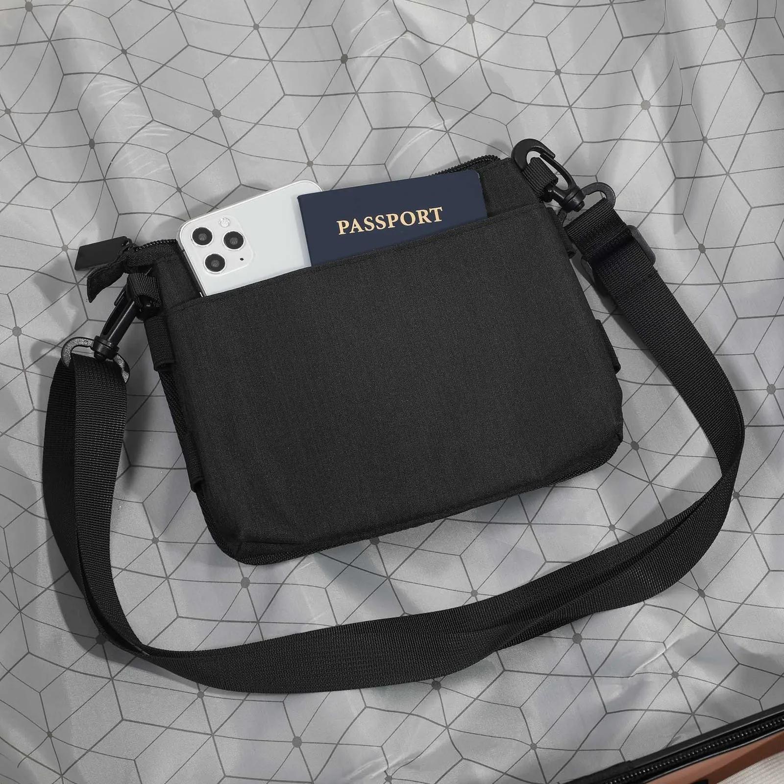 Travel Caddy Luggage Handle Cup Holder Zipper Pocket - product view 4