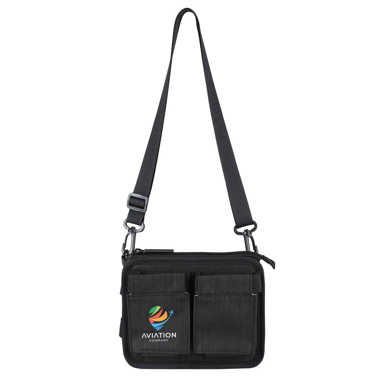 Travel Caddy Luggage Handle Cup Holder Zipper Pocket - product view 11