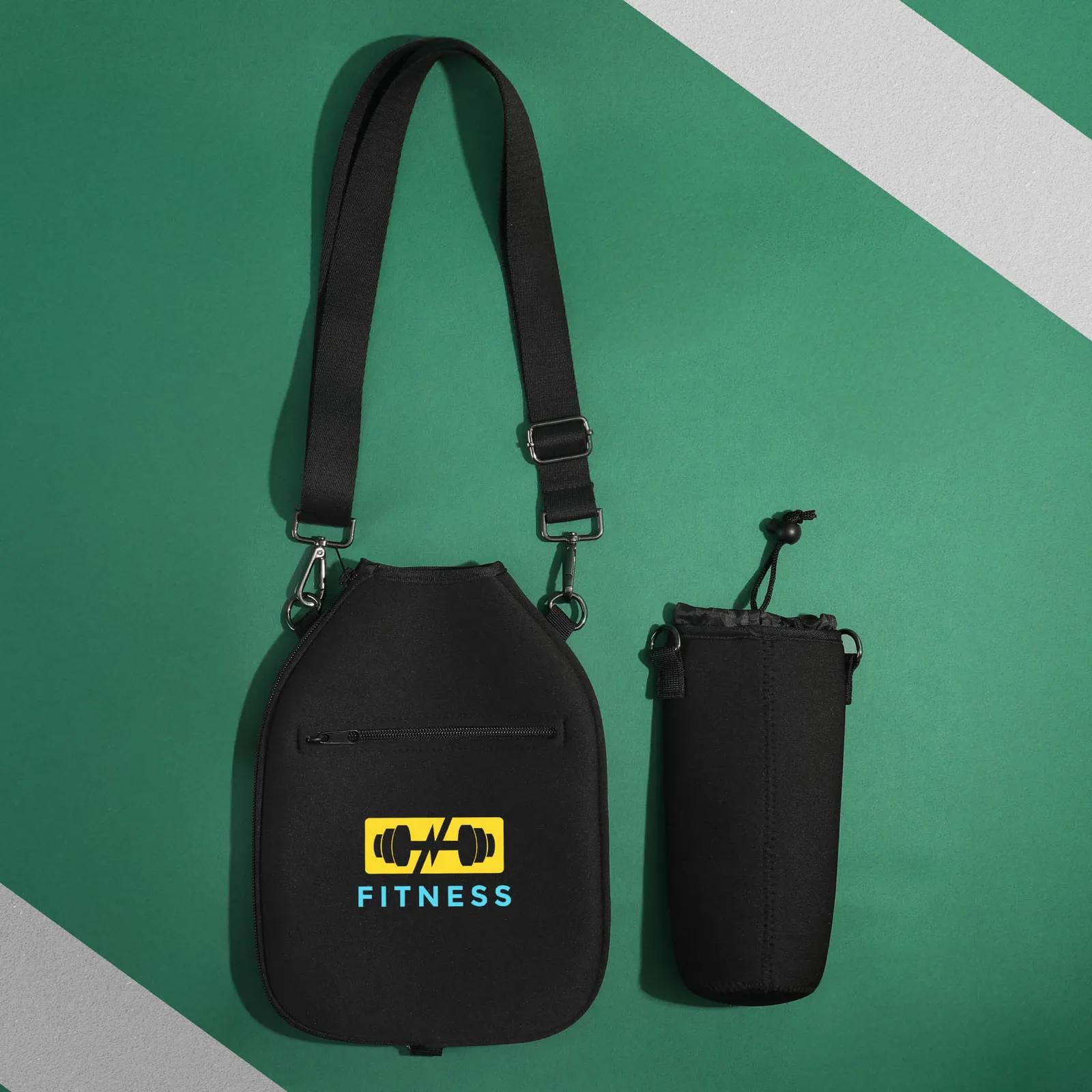 Pickleball Paddle Pouch Neoprene Two Paddle Capacity