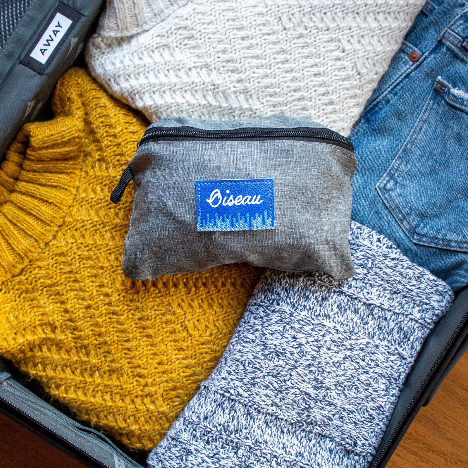 Packable Duffel Bag Polyester Travel - 7.9 x 18.9 in