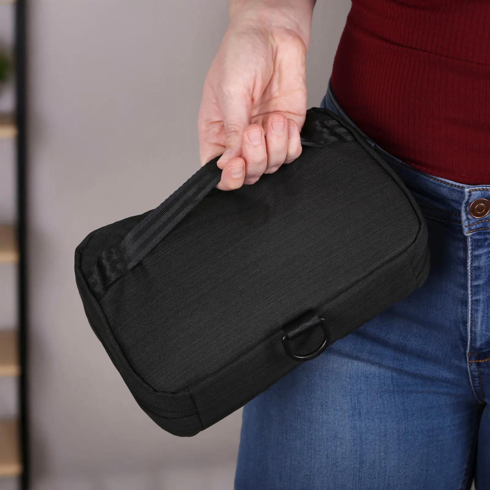 Tech Organizer Crossbody Bag Canvas - 10 x 6 in - product view 9