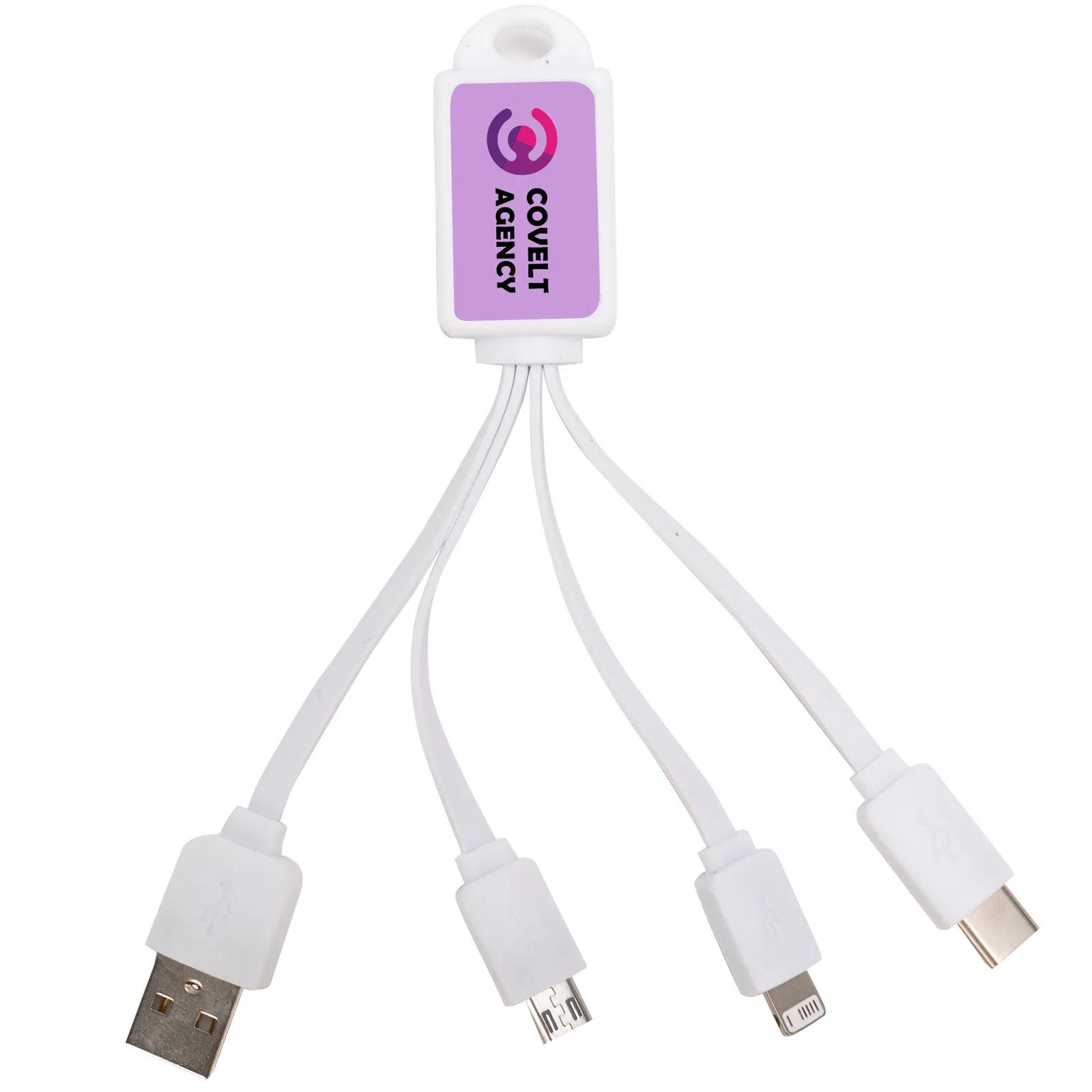 Cable 4-in-1 Multi-Connector with Keychain