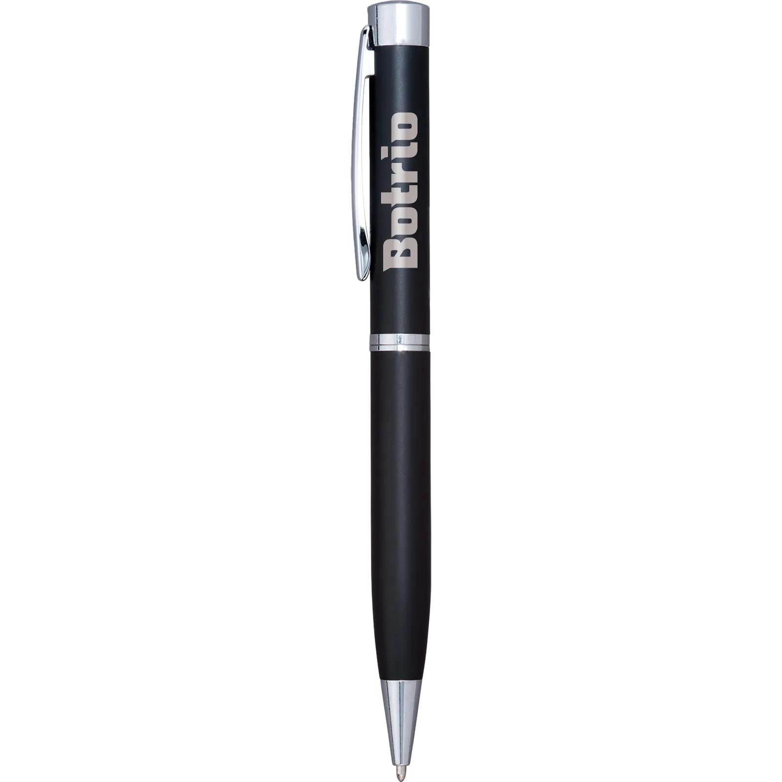 Executive Pen with Photodome Twist Action (Black) - product view 2