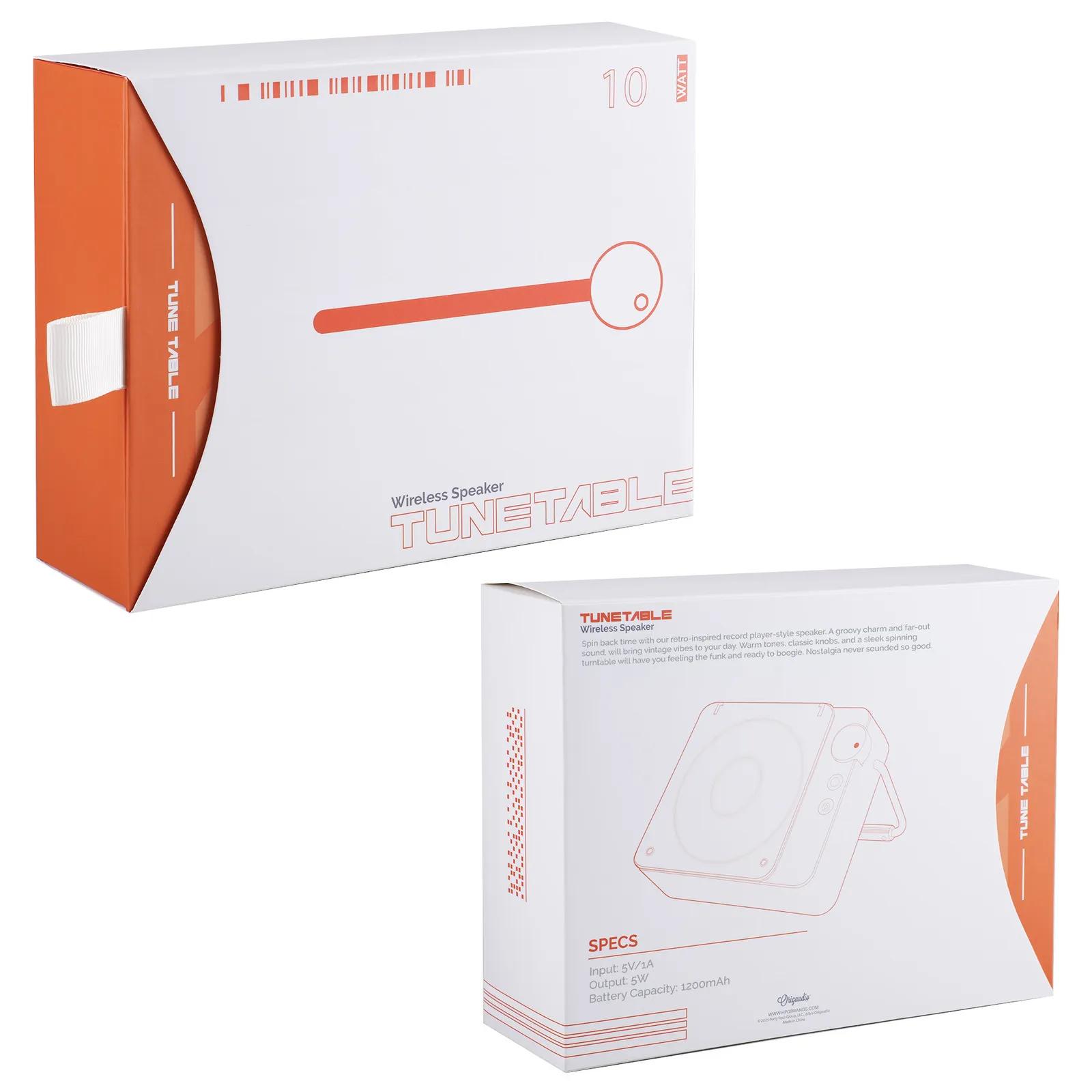 Wireless Speaker Turntable Design with Spinning Record - product view 6