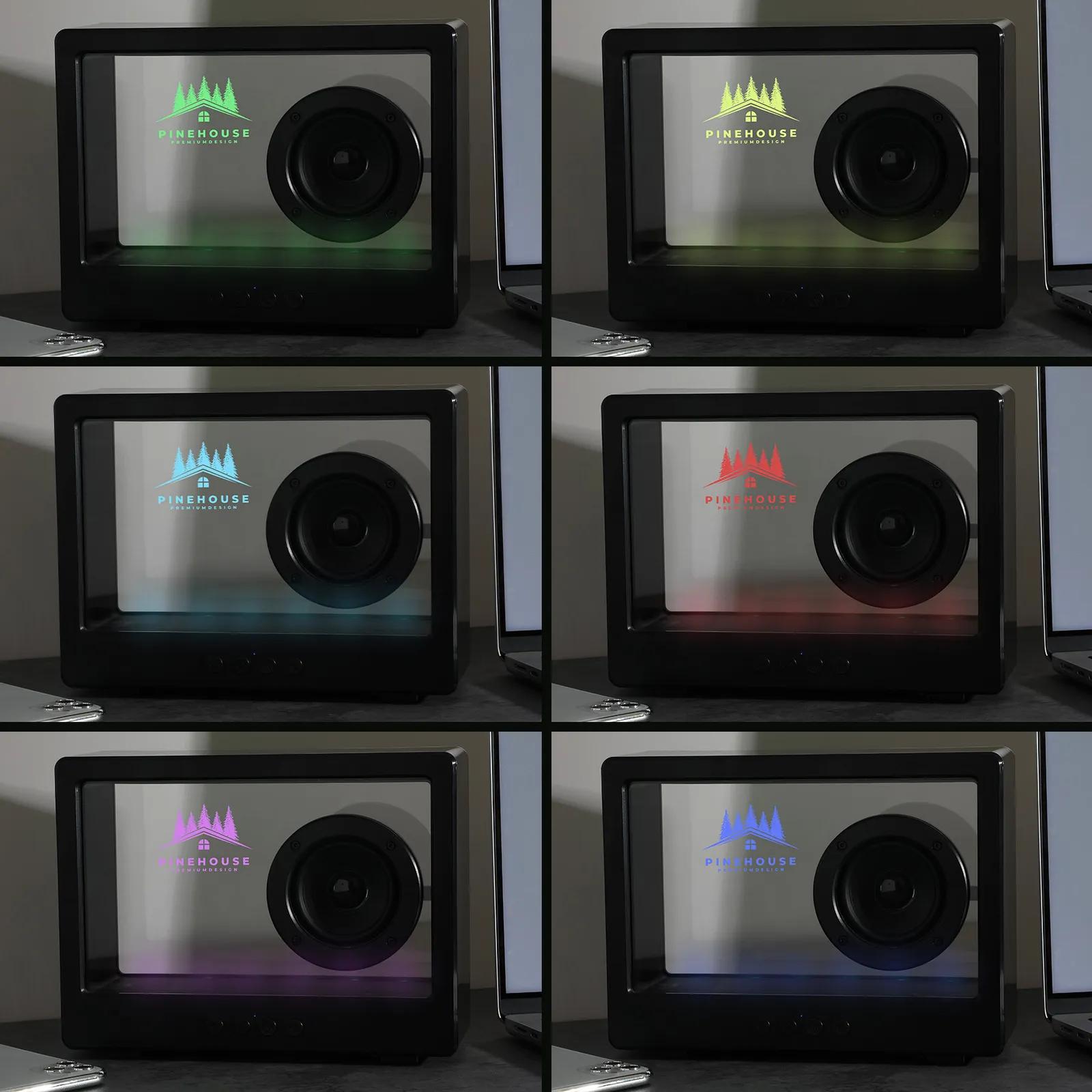 Wireless Speaker Translucent with LED Illumination - 5W - product view 3