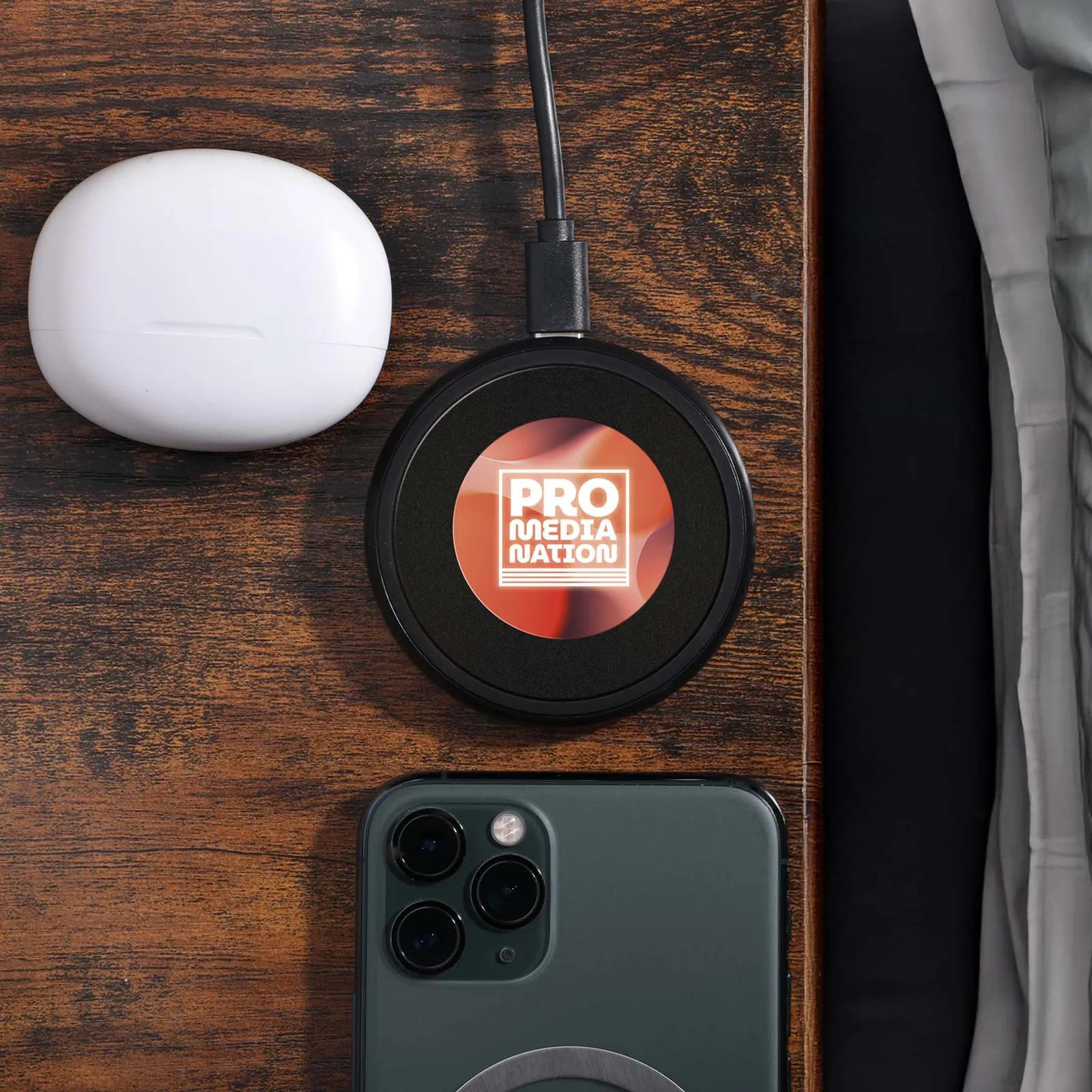 Wireless Charger Illuminating with Ambient Glow - 15W