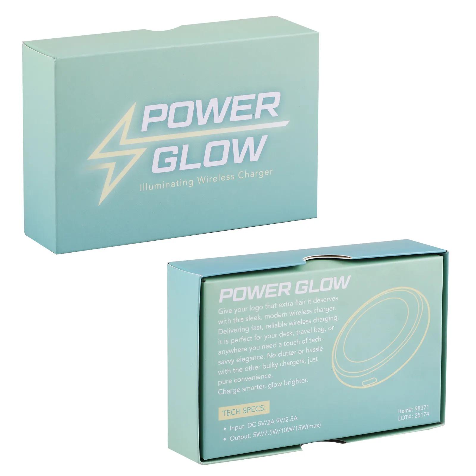 Wireless Charger Illuminating with Ambient Glow - 15W - product view 5