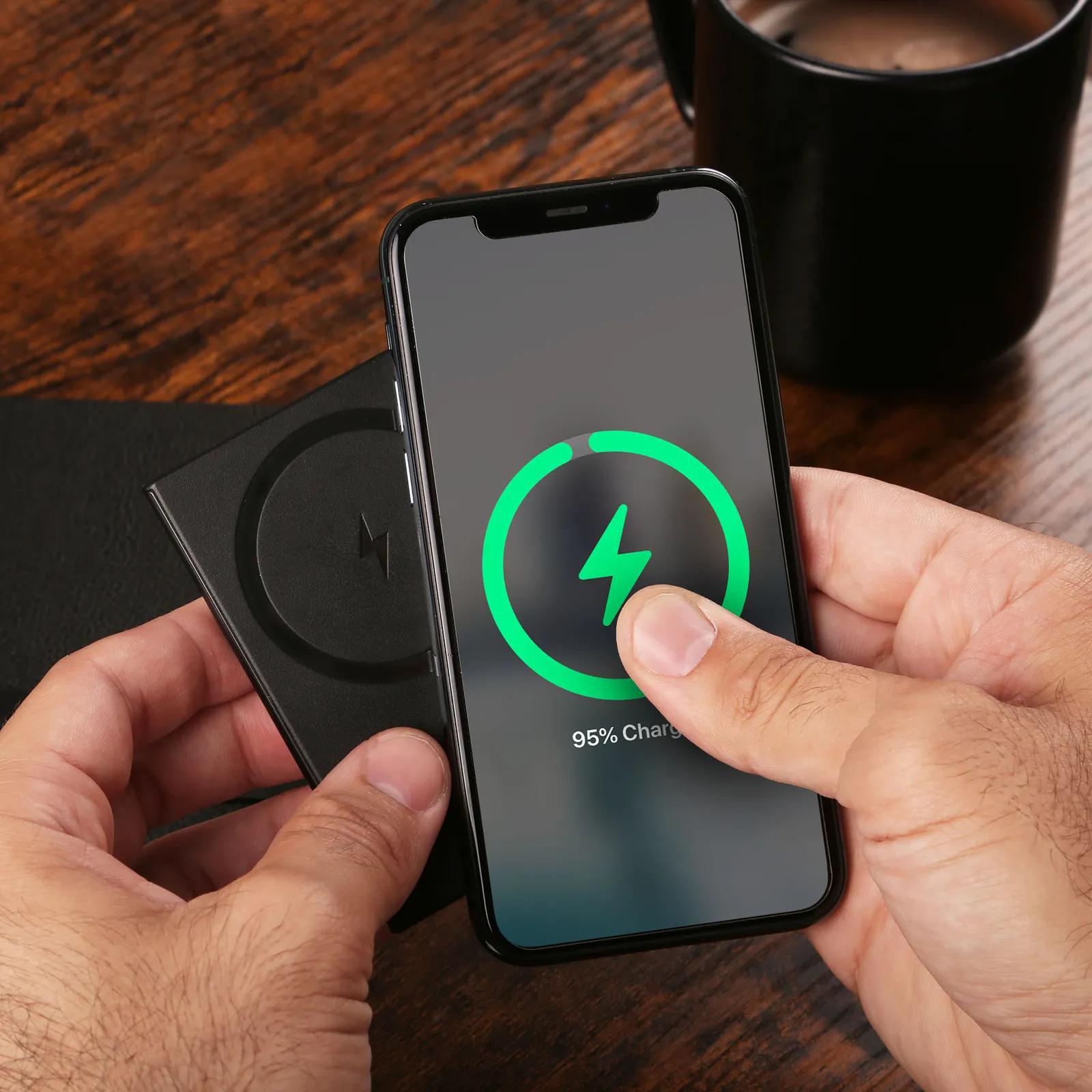 Wireless Power Bank Magnetic Ultra-Slim - 2000 mAh - product view 3