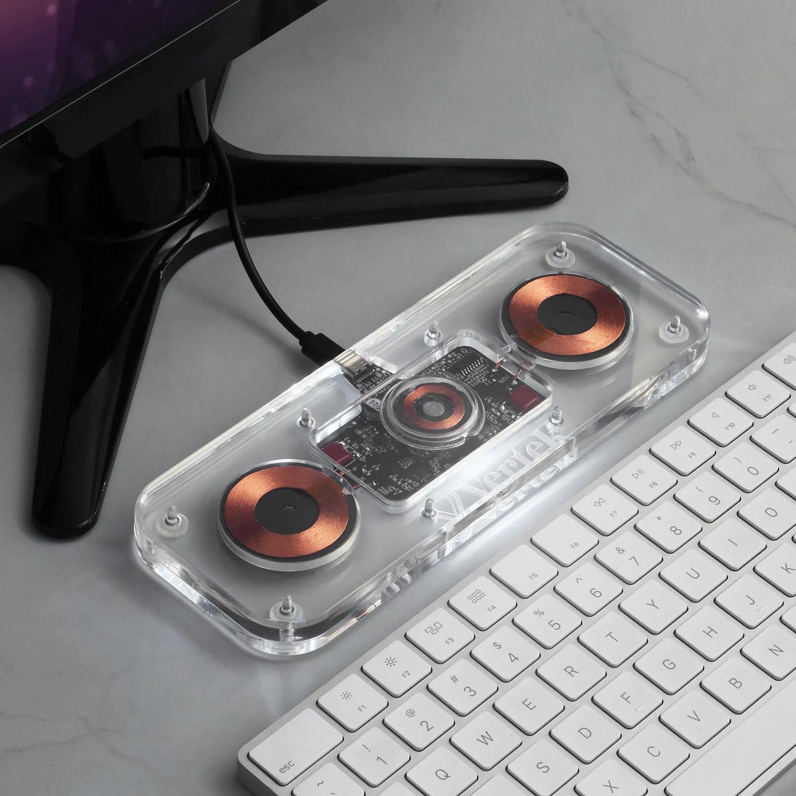 Wireless Charger Multi-Device Acrylic LED - 15W