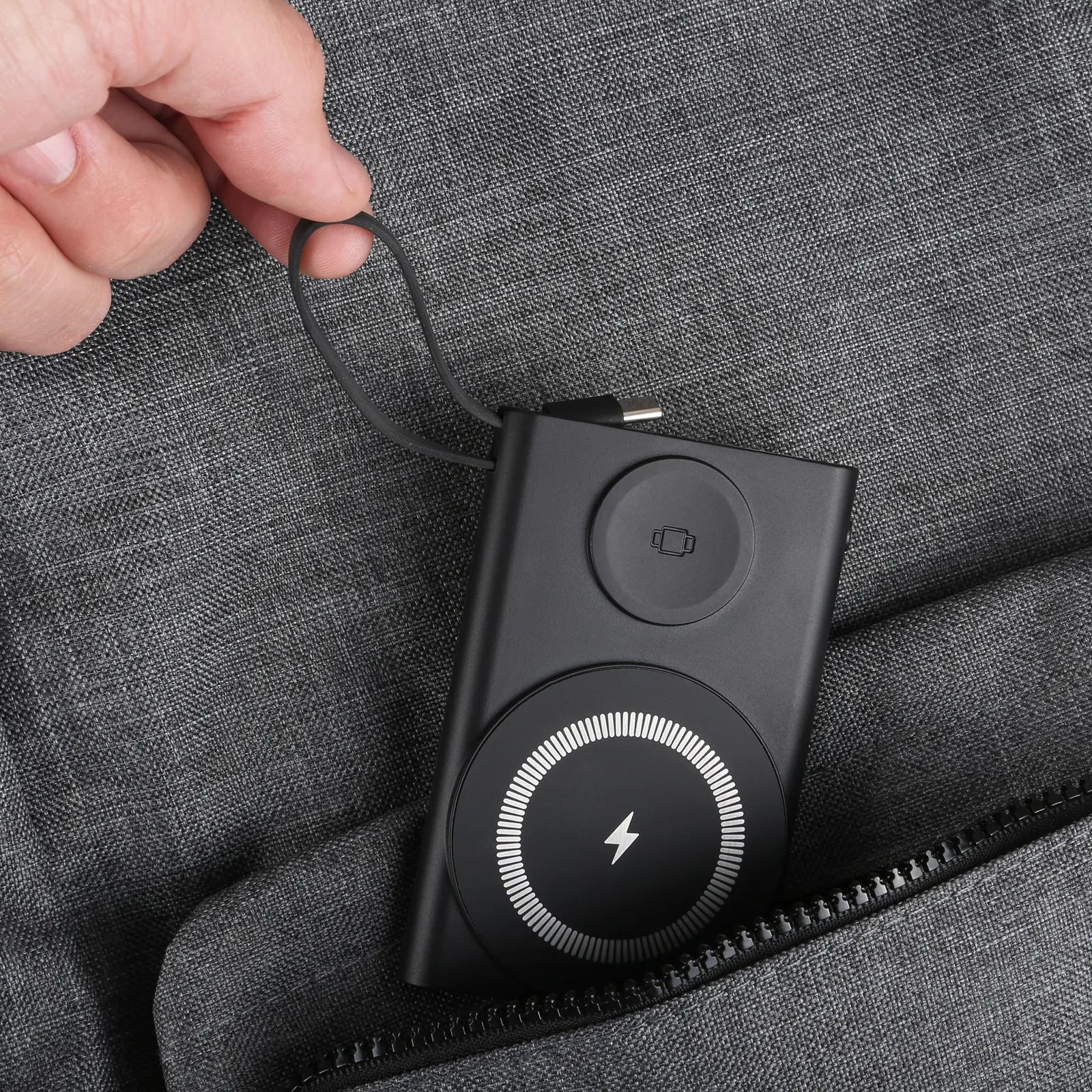 Power Bank Wireless Charging Magnetic - 5000 mAh - product view 4