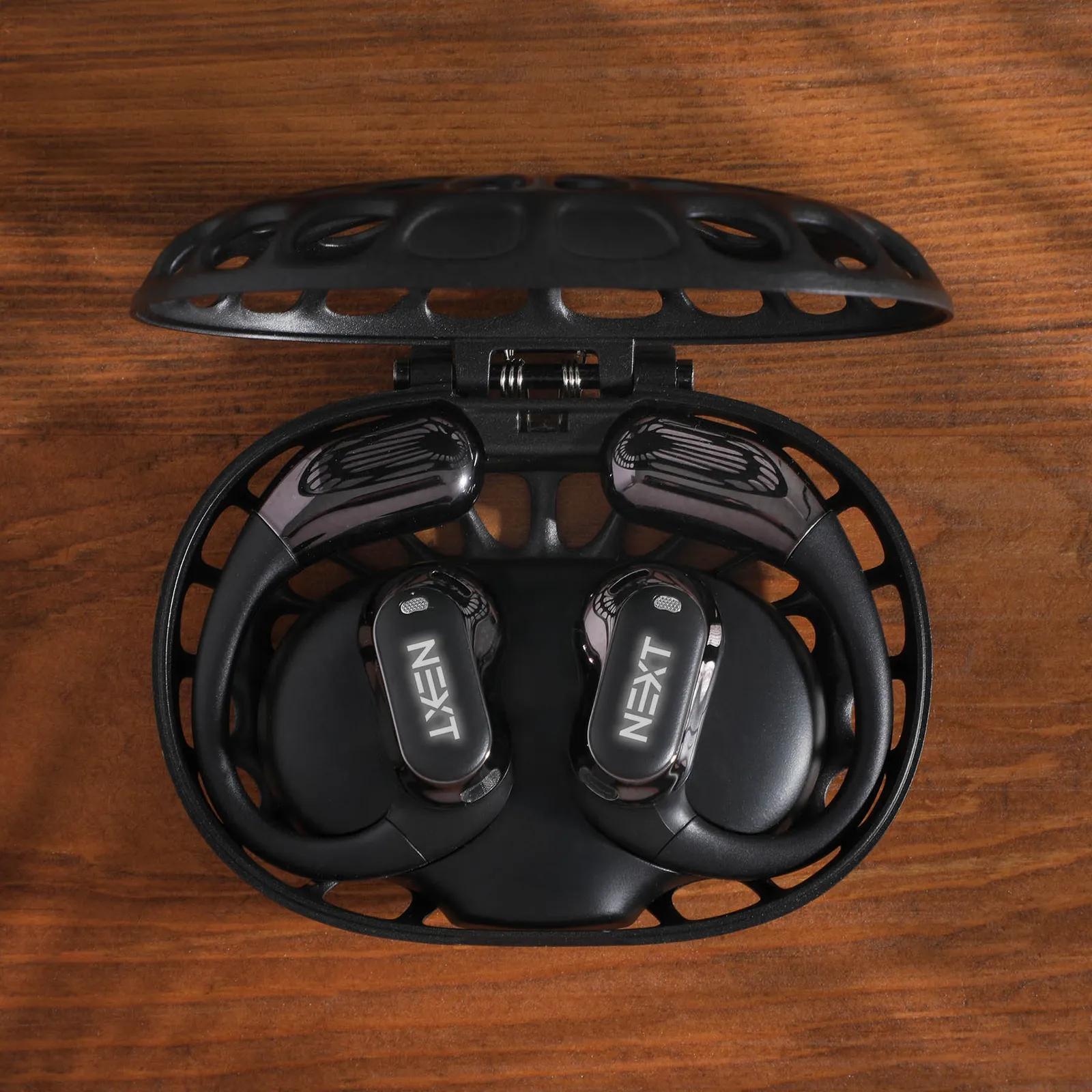 Wireless Earbuds Over Ear Illuminated Metal Case