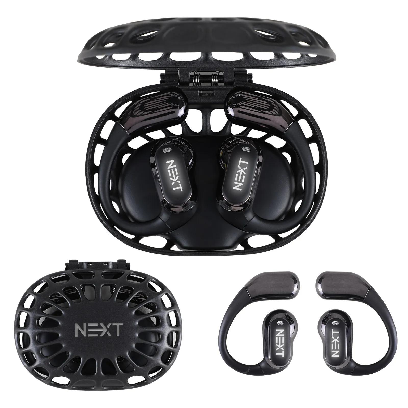 Wireless Earbuds Over Ear Illuminated Metal Case - product view 6