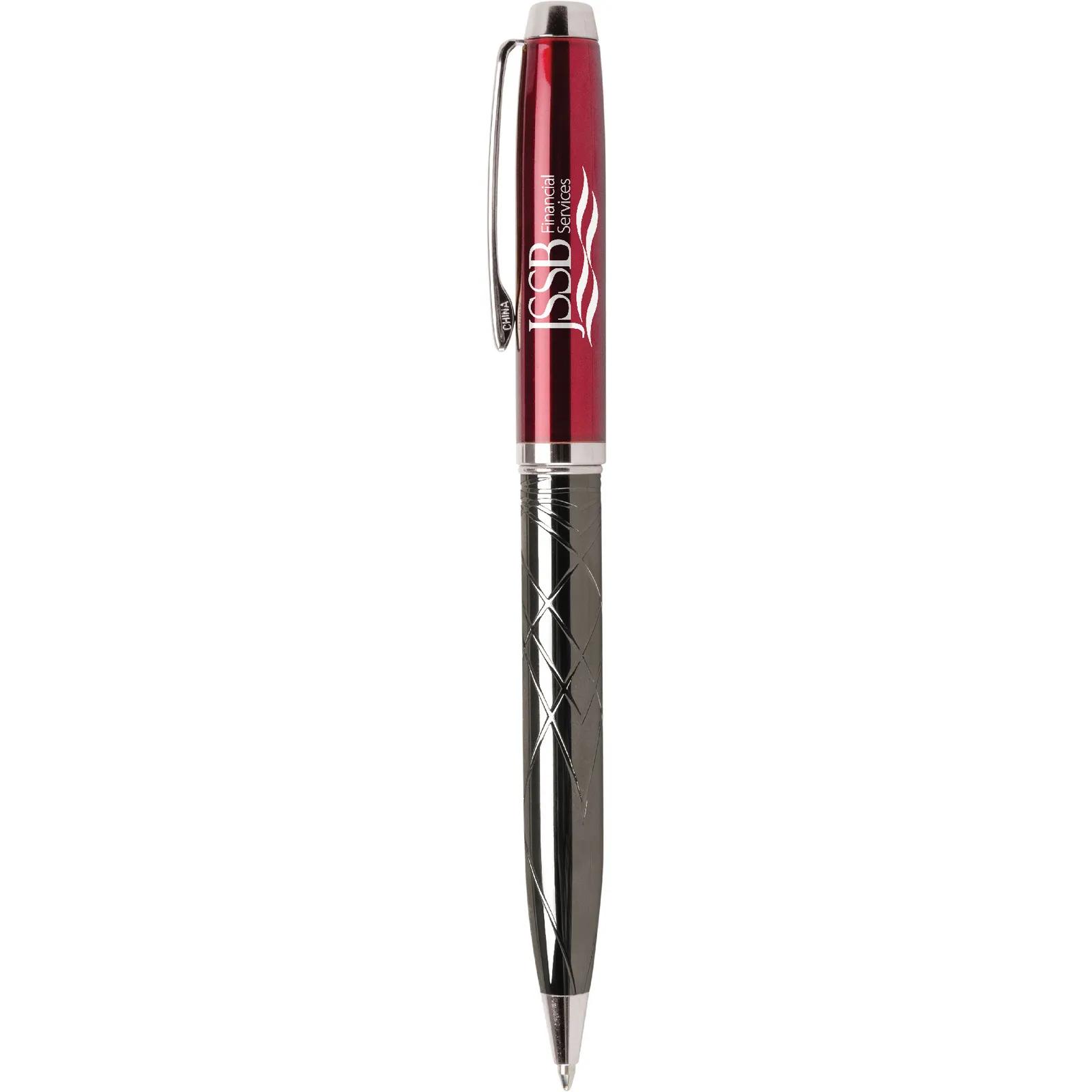 Ballpoint Pen Metal Guilloche Engraved Executive - product view 2