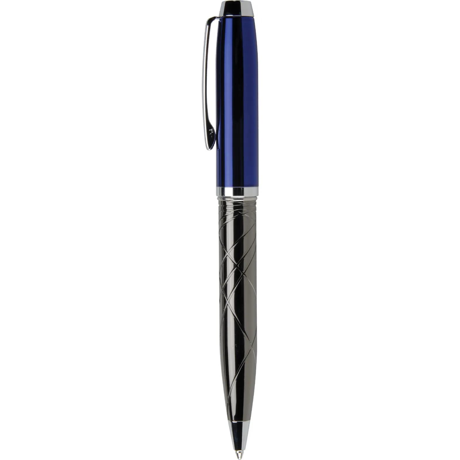 Ballpoint Pen Metal Guilloche Engraved Executive - blank view 5