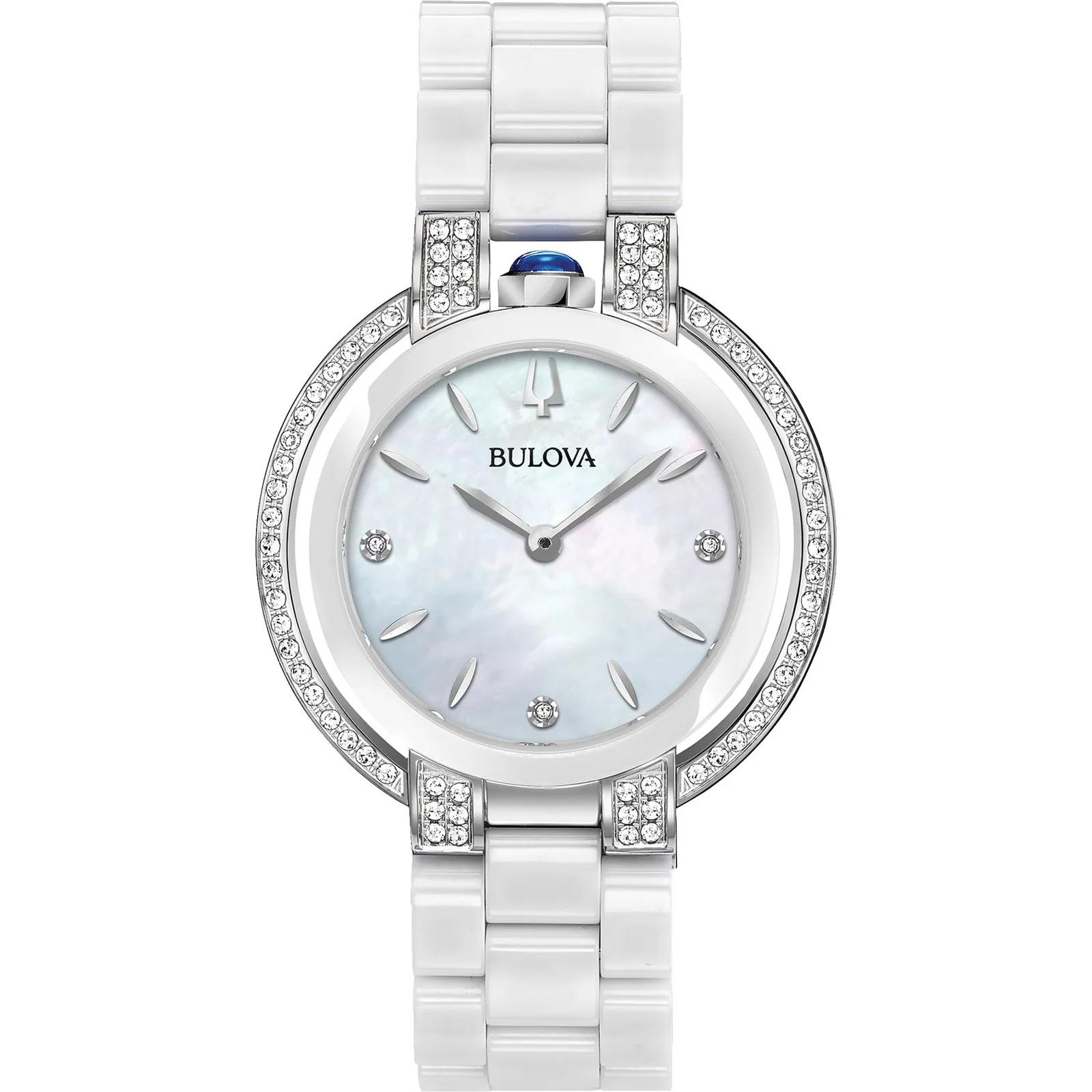Watch Ceramic Diamond Rubaiyat White - 7.25 in
