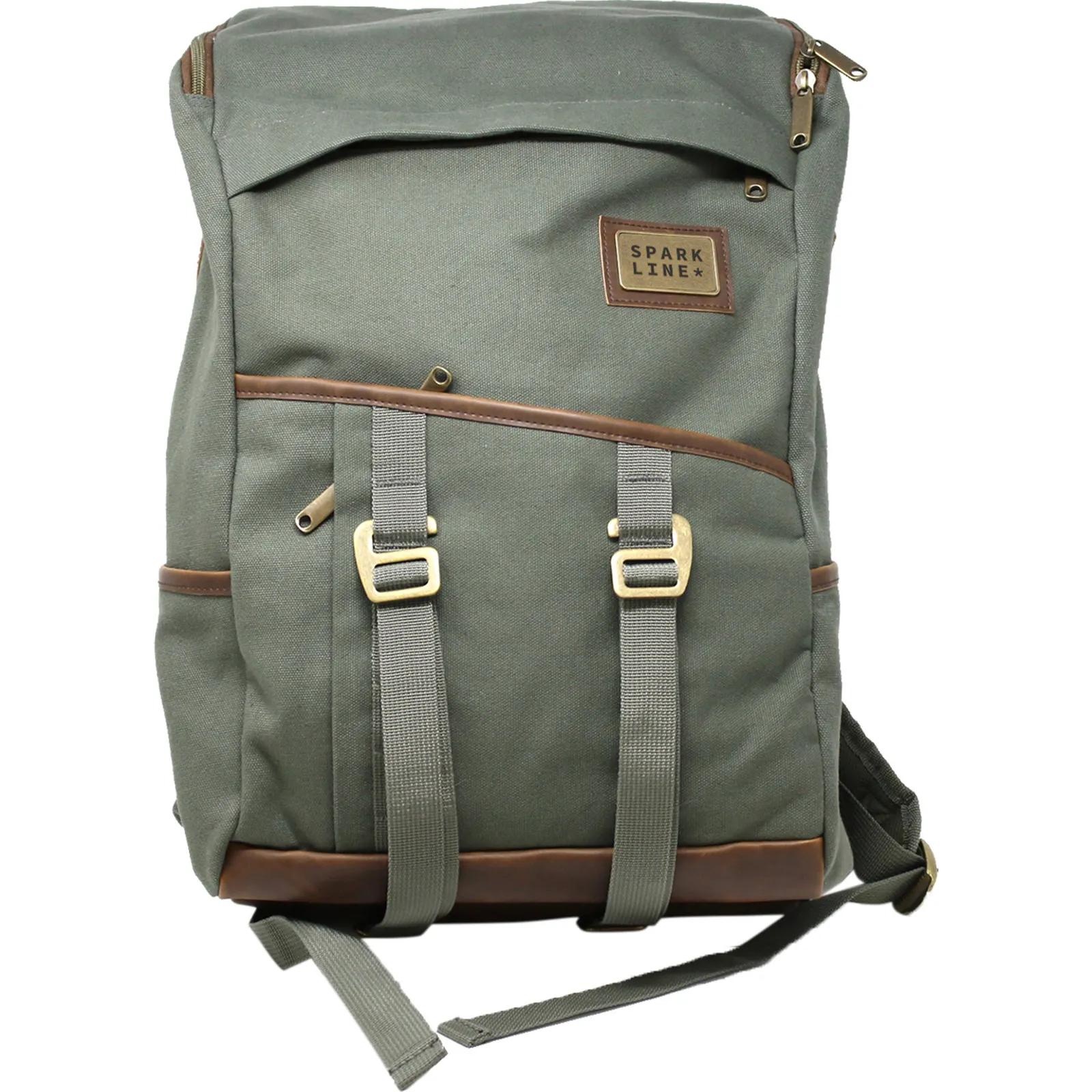 Backpack Cotton Canvas Laptop Sleeve - 19.5L - product view 7
