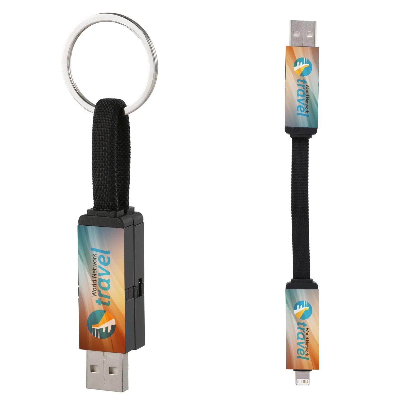 Keychain Charging Cable Magnetic Multi-Connector - product view 4