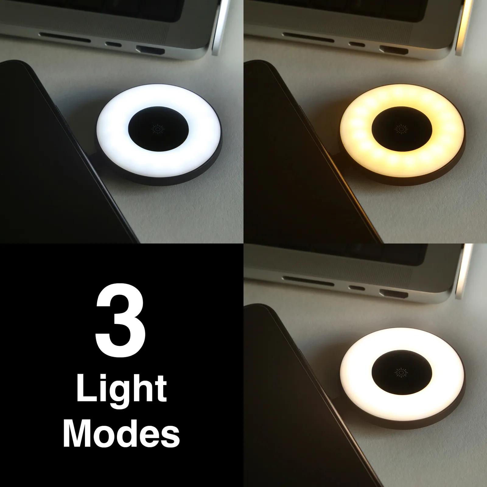 Selfie Light Magnetic Touch Sensor Three Modes - product view 6