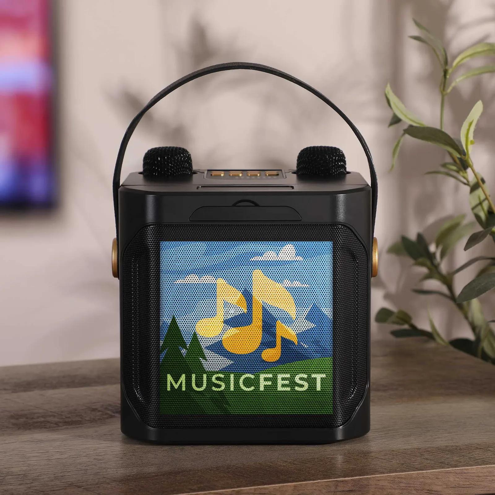 Karaoke Machine Wireless Dual Microphone 10W