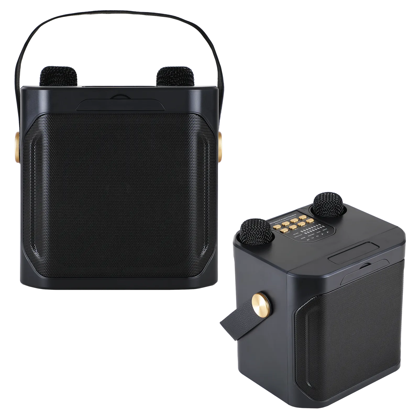 Karaoke Machine Wireless Dual Microphone 10W - blank view 7