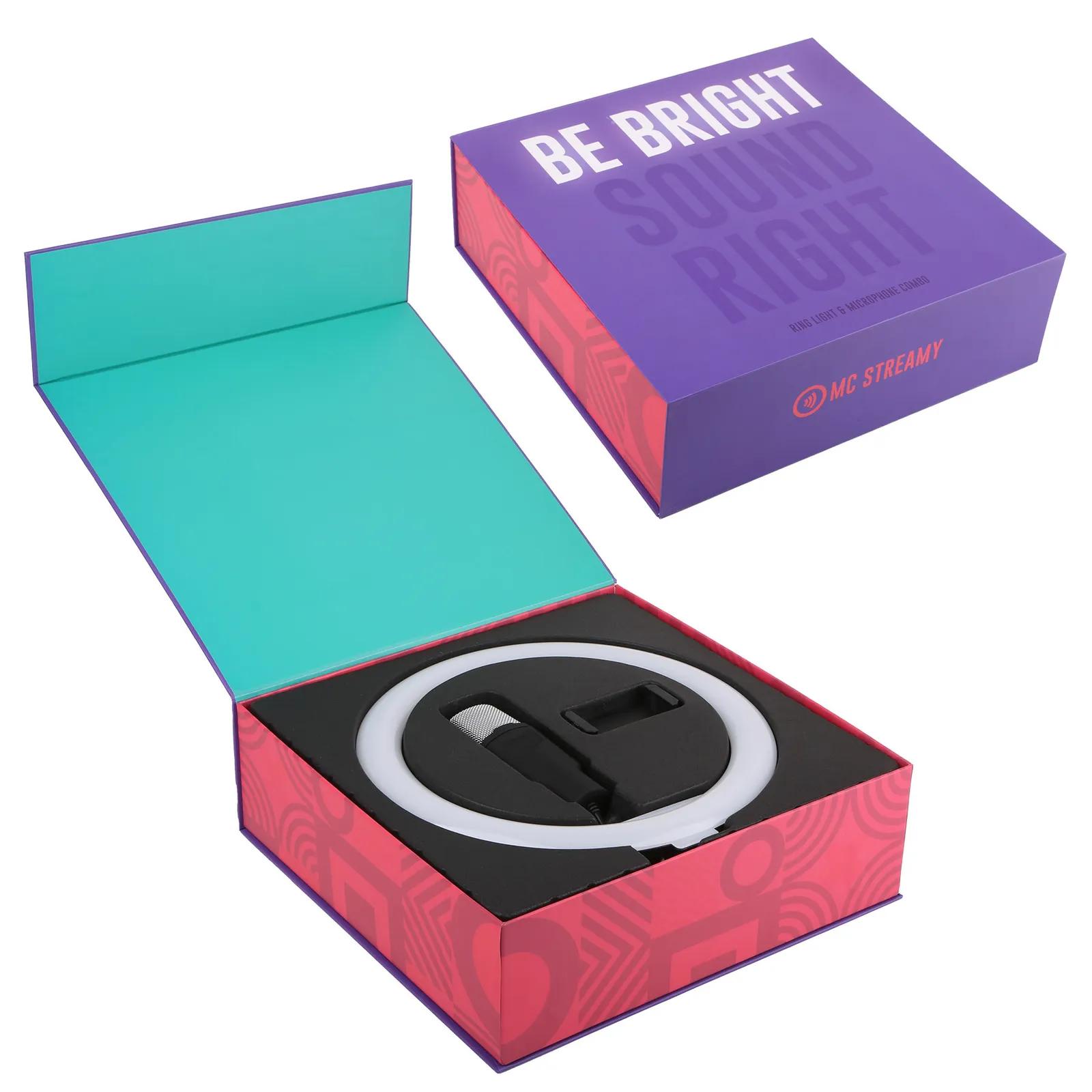 Ring Light Phone Stand Studio Microphone Kit - 10 in - product view 8