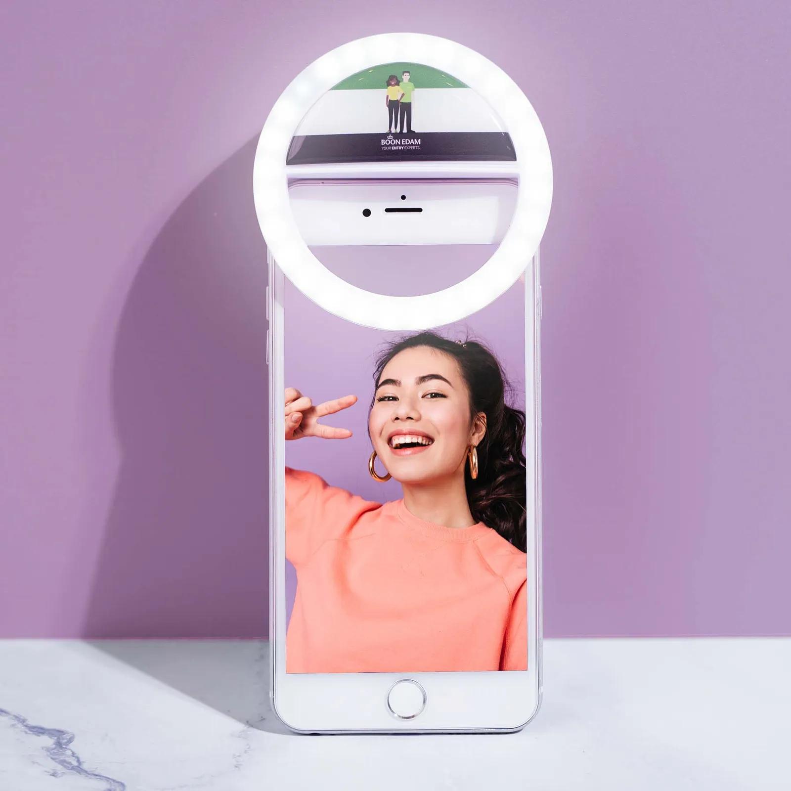 Selfie Light Cell Phone Clip-On LED Front-Facing - product view 3