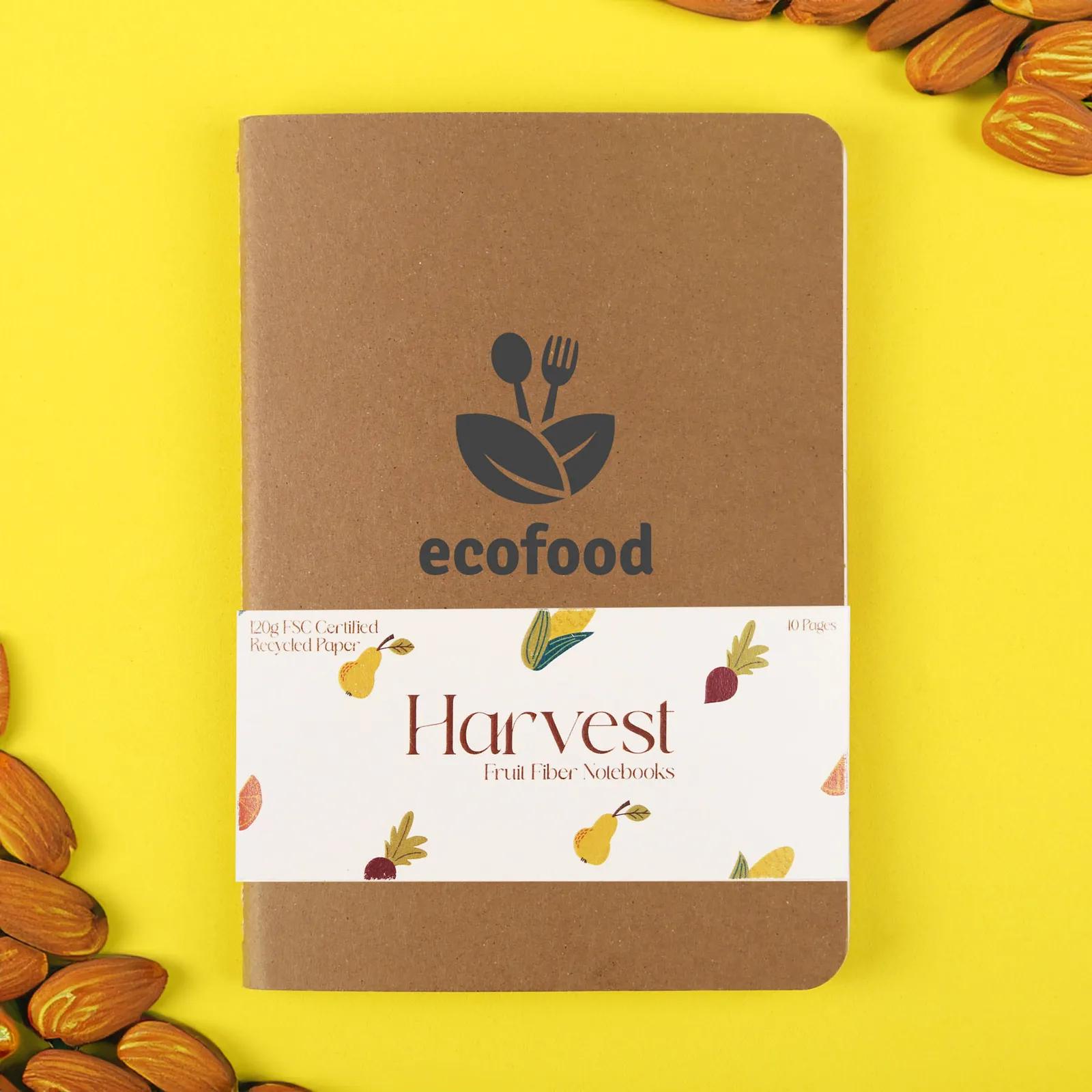 Pocket Notebook Recycled Fruit Fiber Cover - 3 x 5 in - product view 4