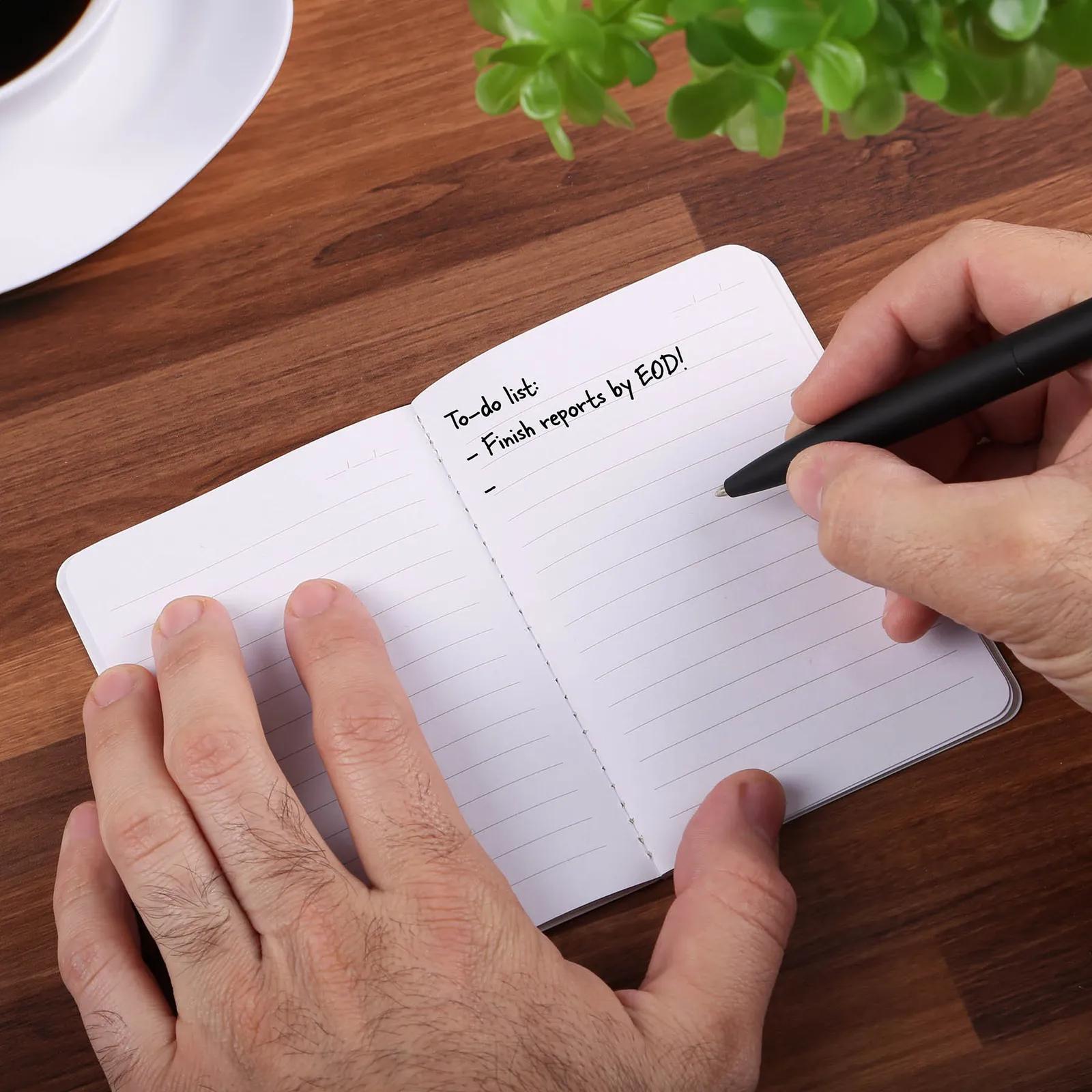 Pocket Notebook Recycled Fruit Fiber Cover - 3 x 5 in - product view 9