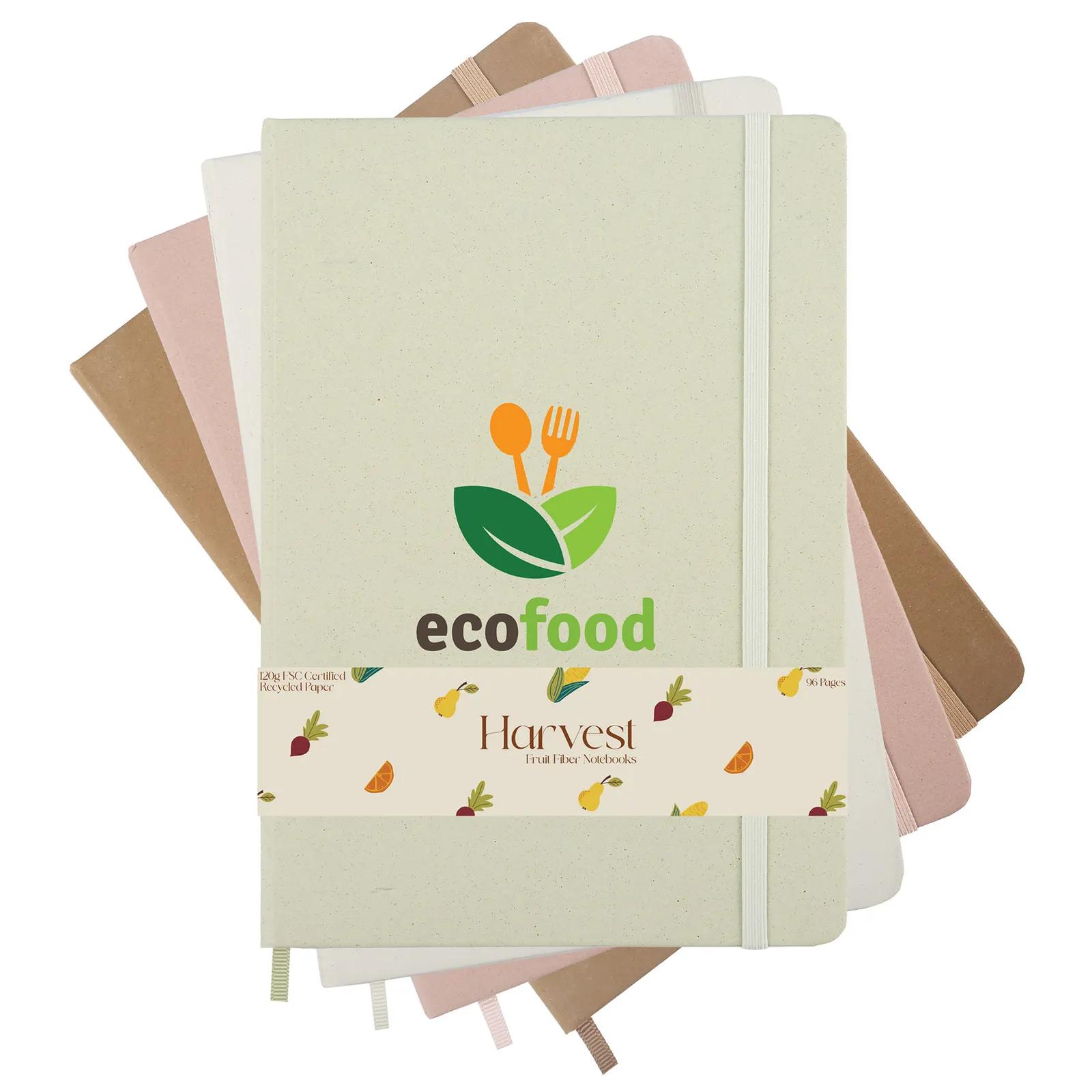 Notebook Recycled Fruit Fiber Cover - 6 x 8.5 in - product view 2
