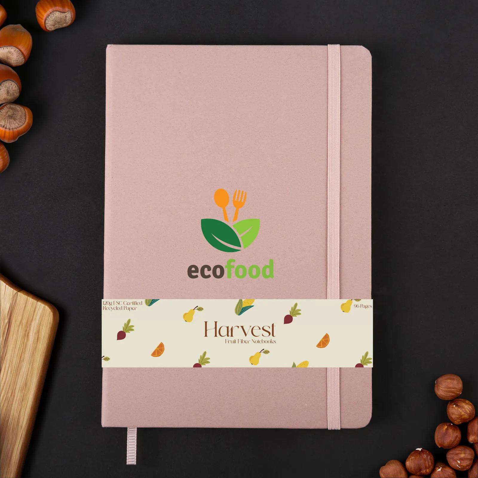 Notebook Recycled Fruit Fiber Cover - 6 x 8.5 in - product view 5