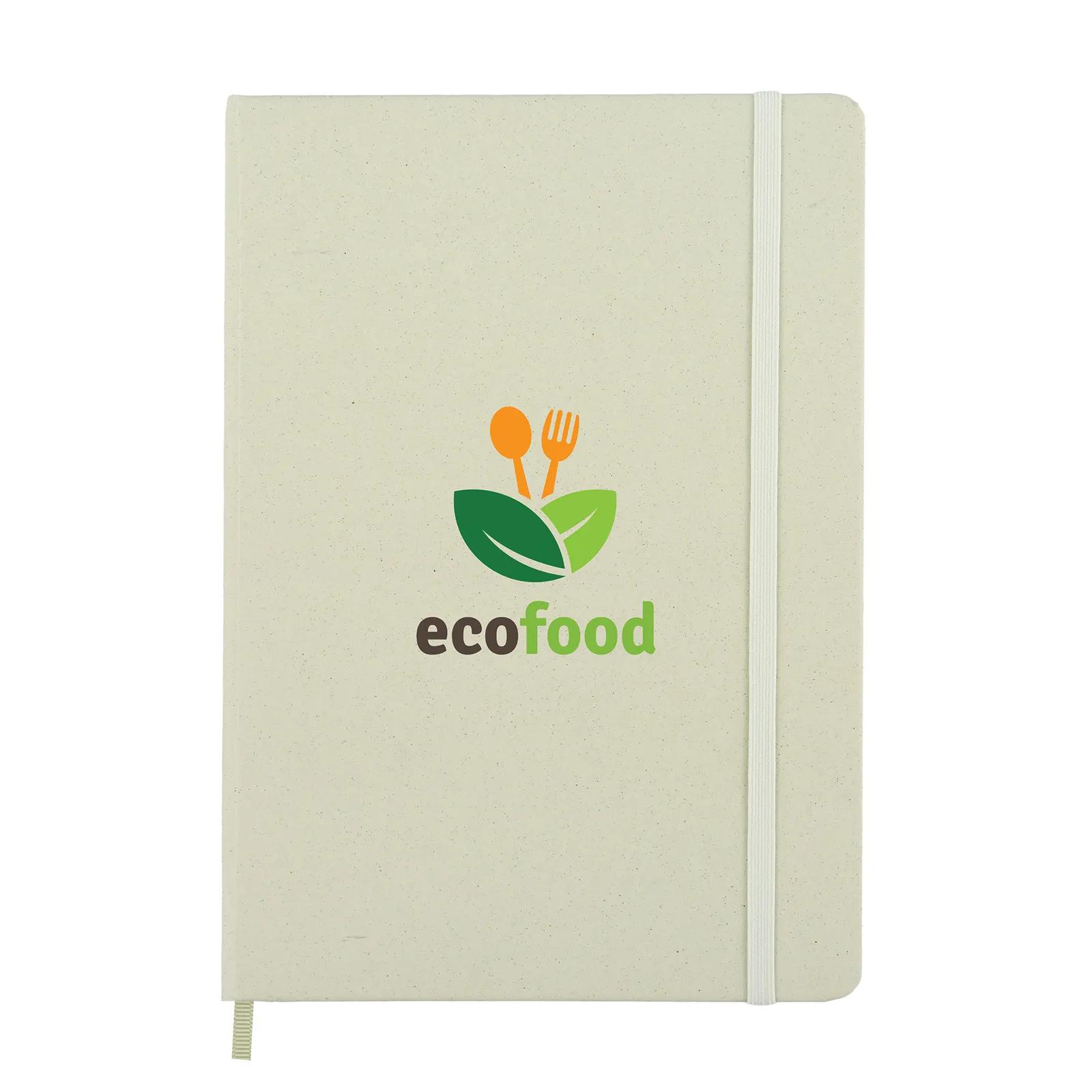 Notebook Recycled Fruit Fiber Cover - 6 x 8.5 in - product view 11