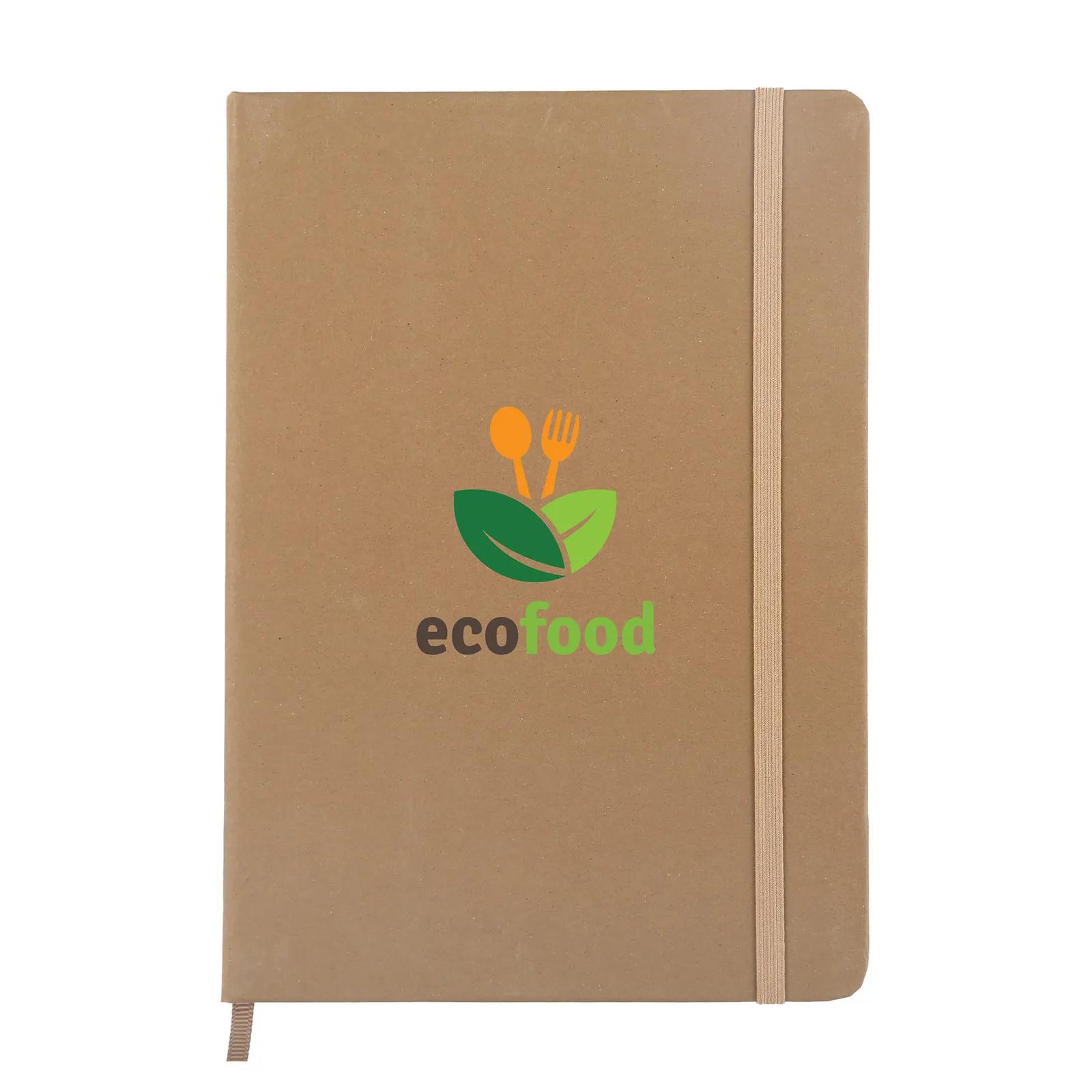 Notebook Recycled Fruit Fiber Cover - 6 x 8.5 in - product view 14