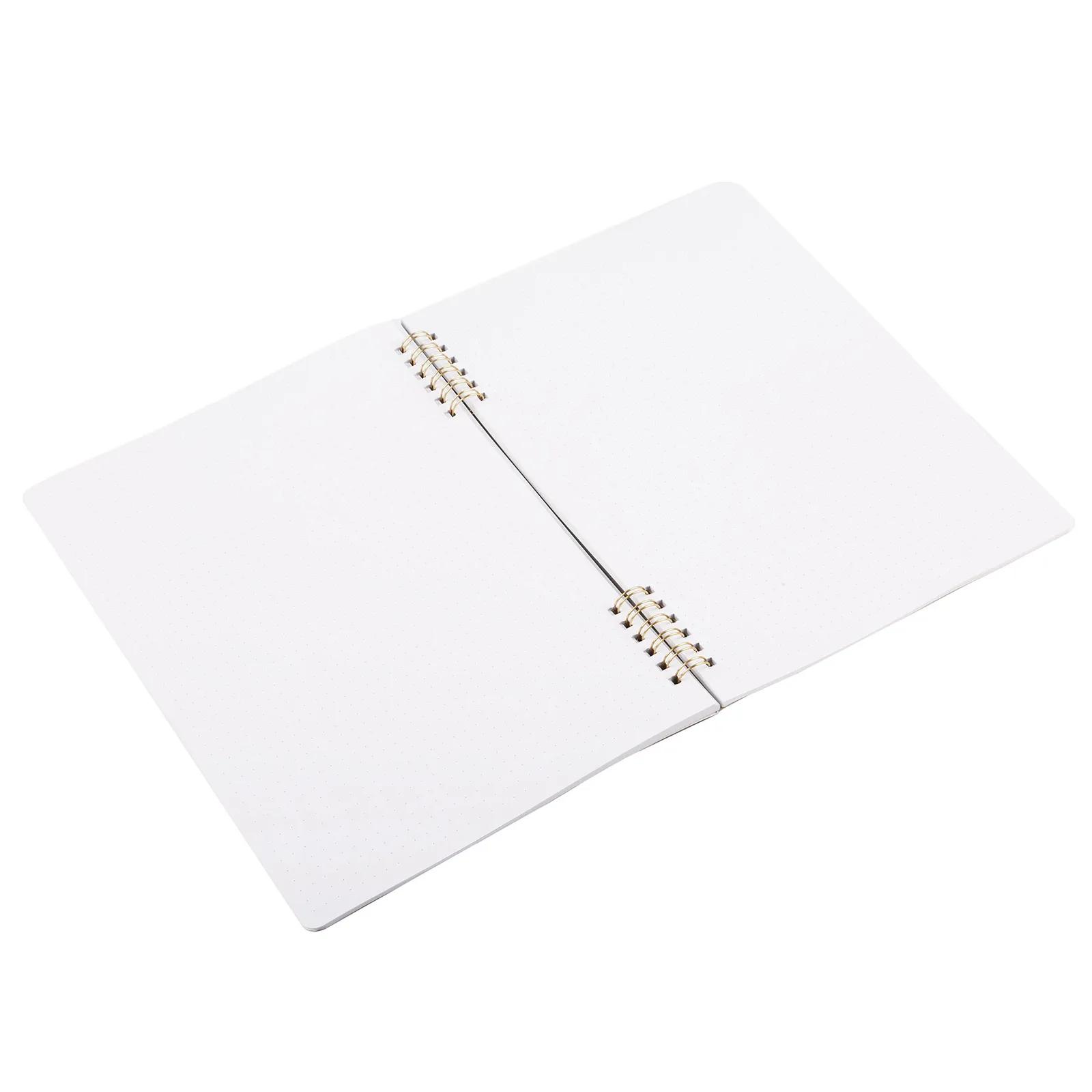 Ring Bound Notebook Recycled Fruit Fiber Cover - 7 x 9.75 in - product view 9