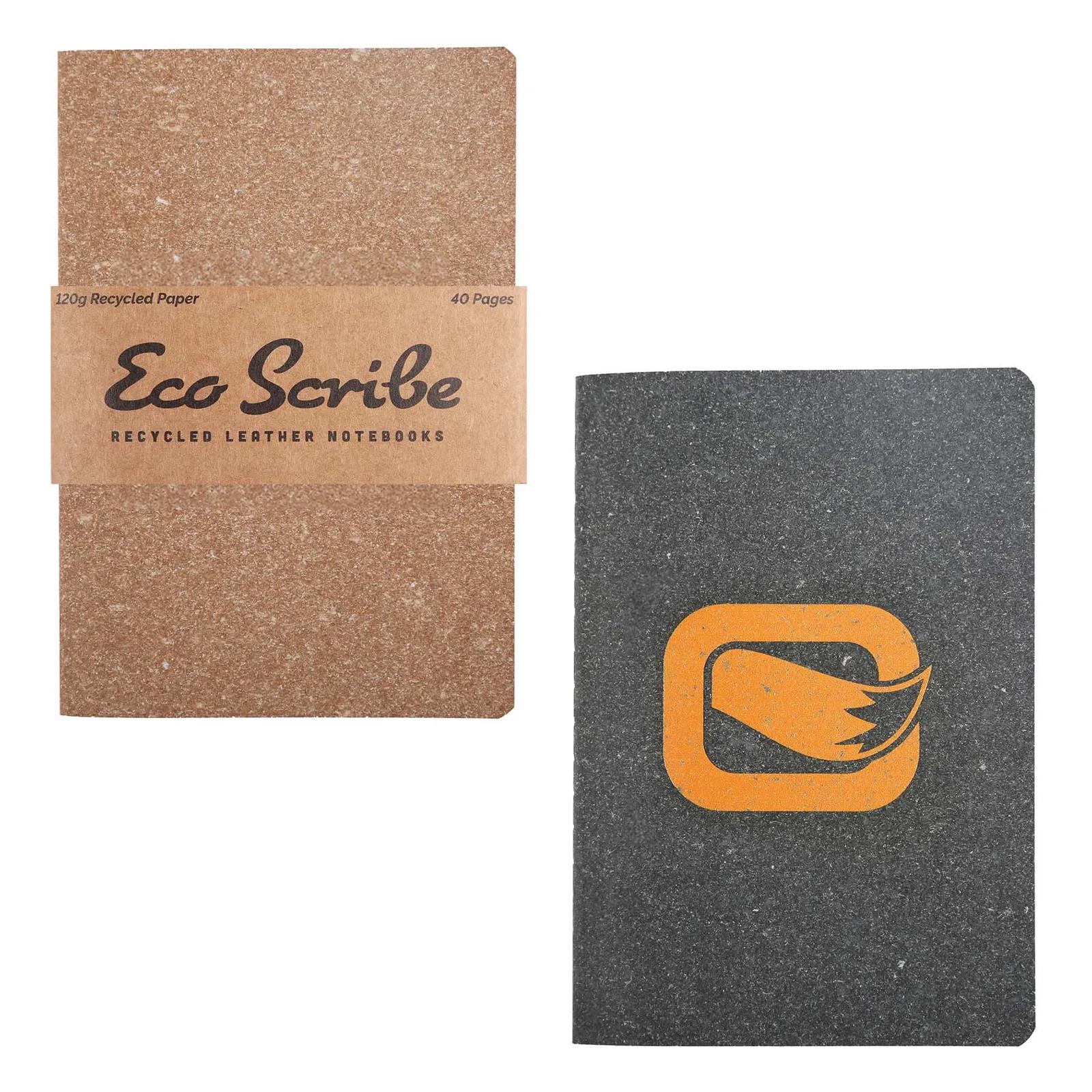 Pocket Notebook Recycled Genuine Leather - 3 x 5 in - product view 2