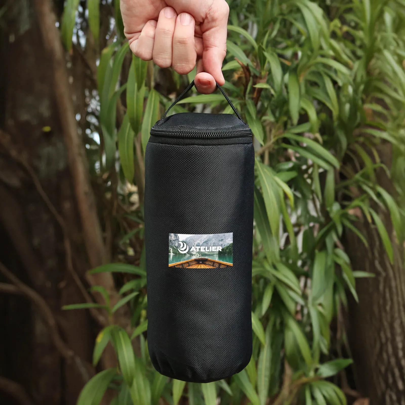 Portable Fire Pit Collapsible Steel Mesh - 16.5 x 16.5 in - product view 3