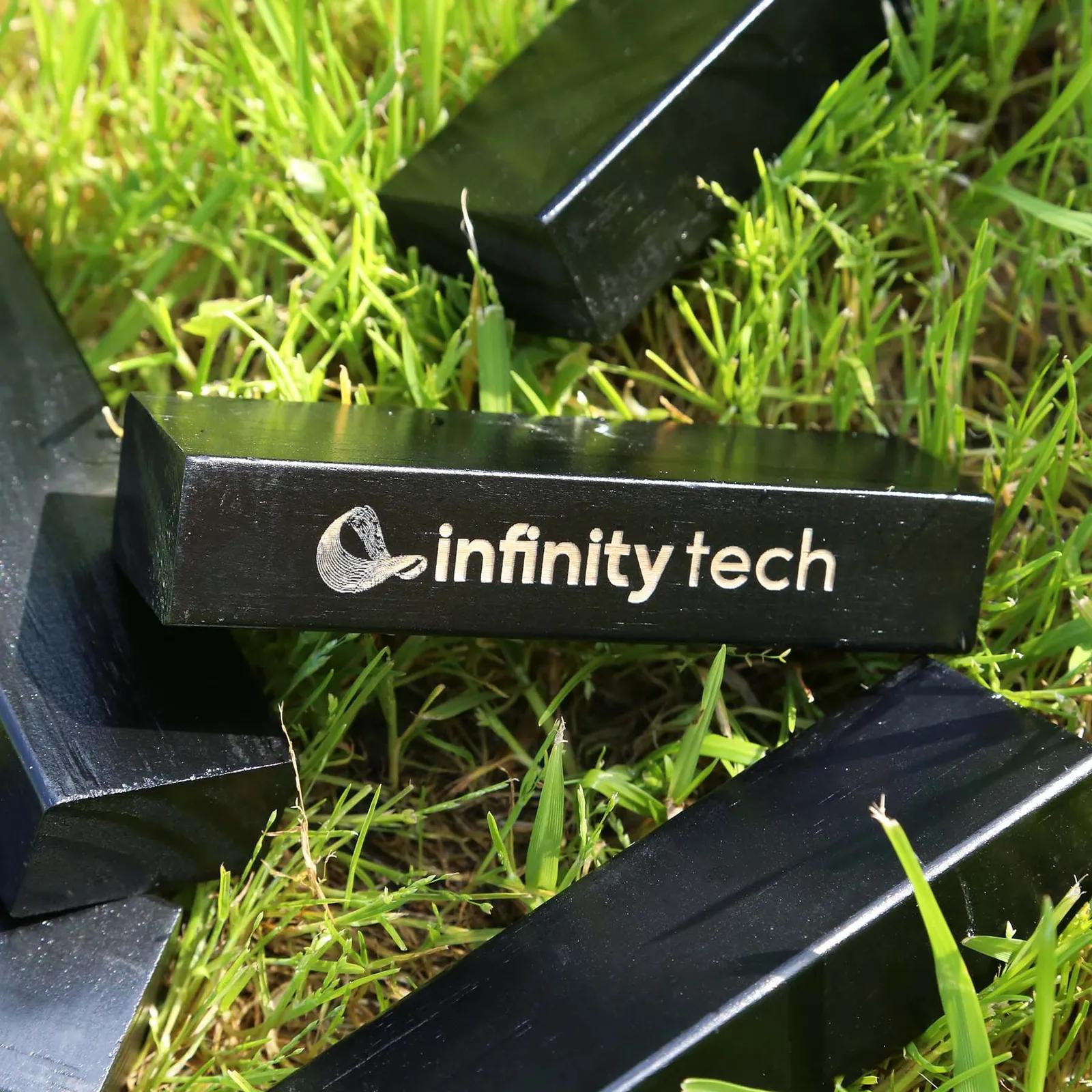 Tumble Tower Game Large Black Wooden Blocks - 16.3 x 4.9 in - product view 9