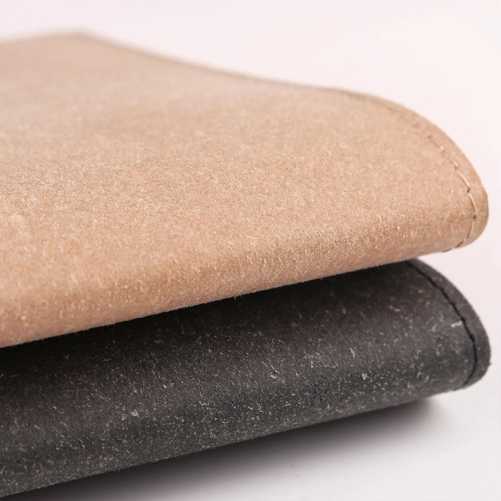 Notebook Cover Recycled Leather with Pen Loop - 6.5 x 8.5 in - product view 4